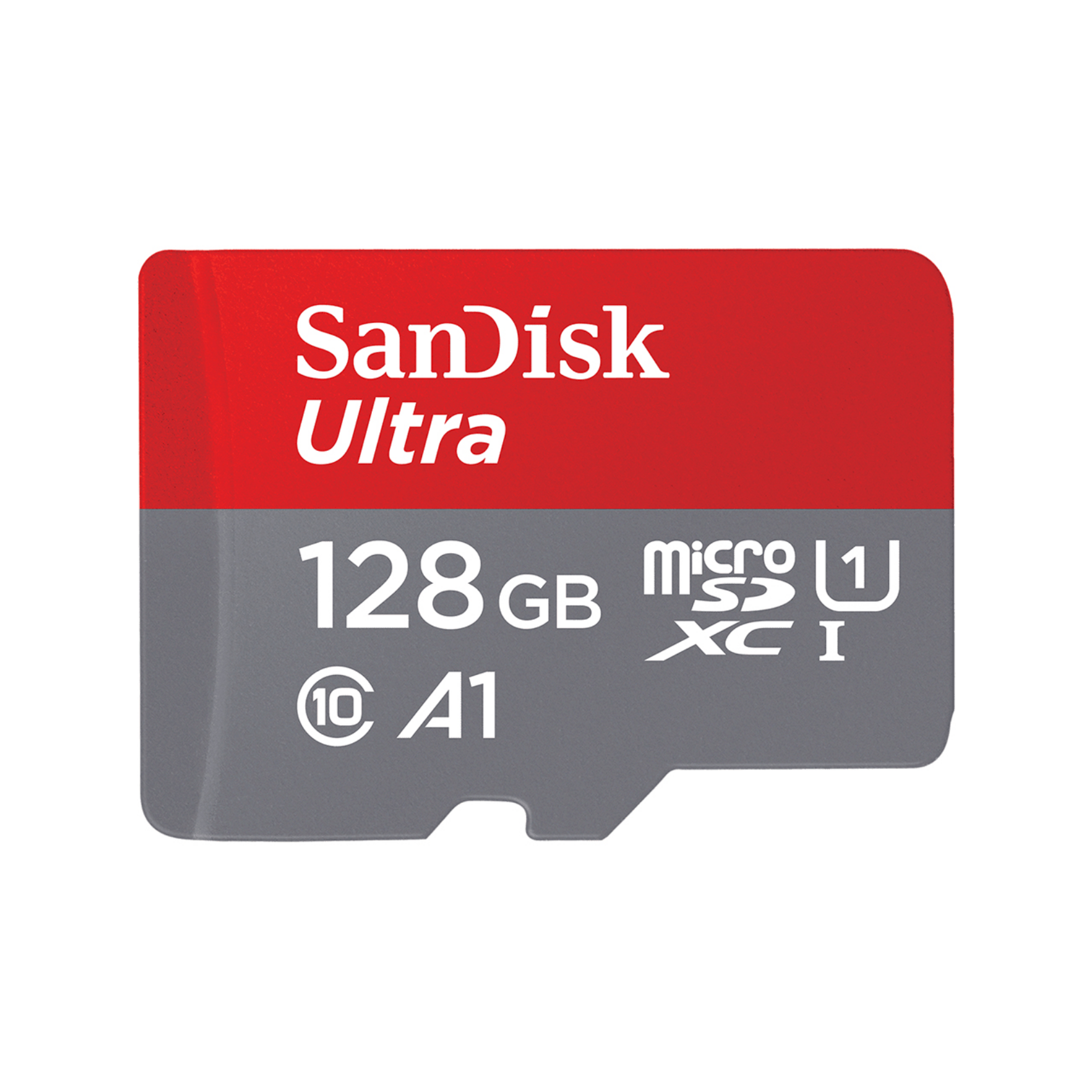 SanDisk Ultra microSD, sdsqunr-128g-gn6ta, 128 GB, Klasse 10, UHS-I, 100 MB/s, Grau