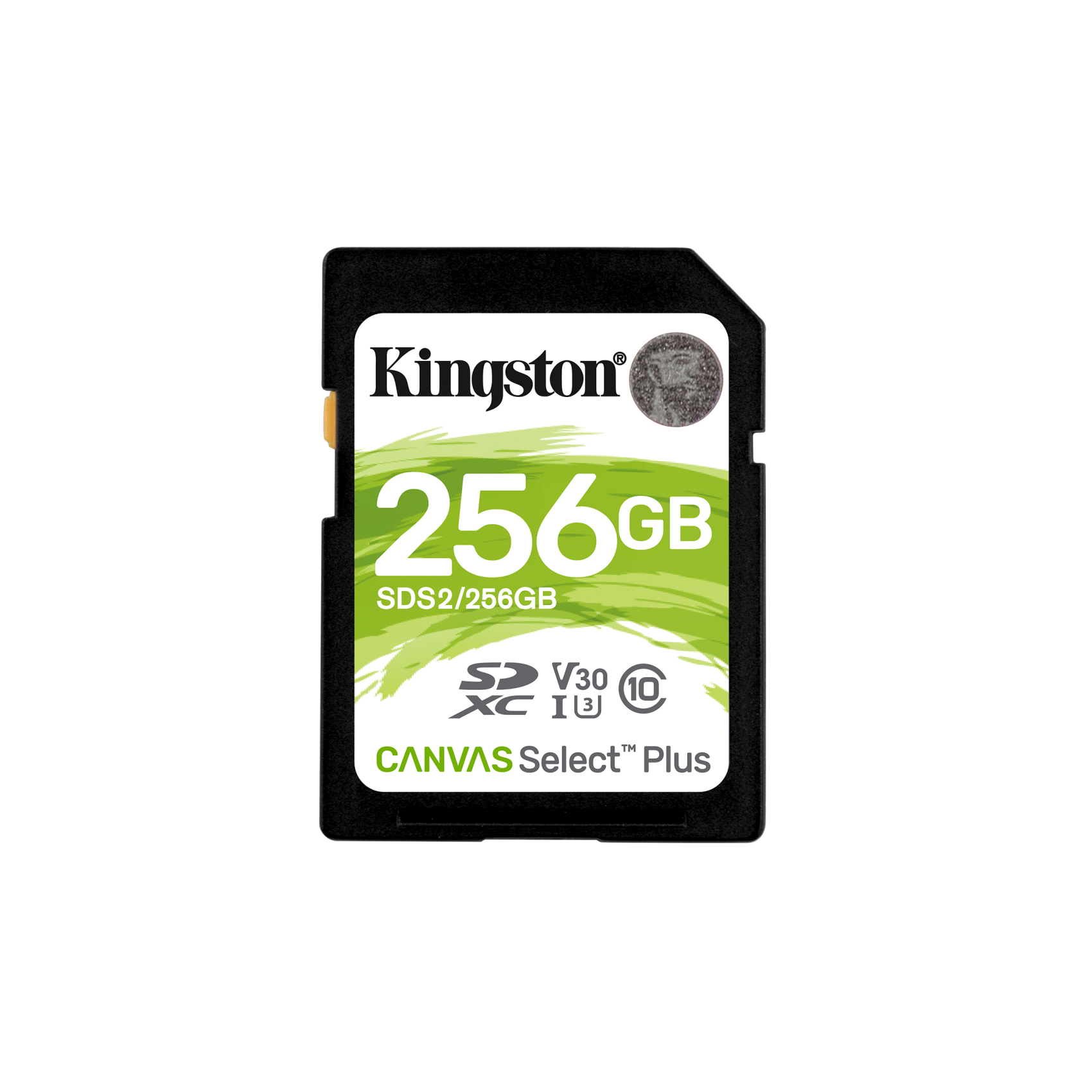 Kingston 256GB SDXC Canvas Select Plus 100R C10 UHS-I U3 V30, sds2/256gb, 256 GB, Klasse 10, UHS-I, 100 MB