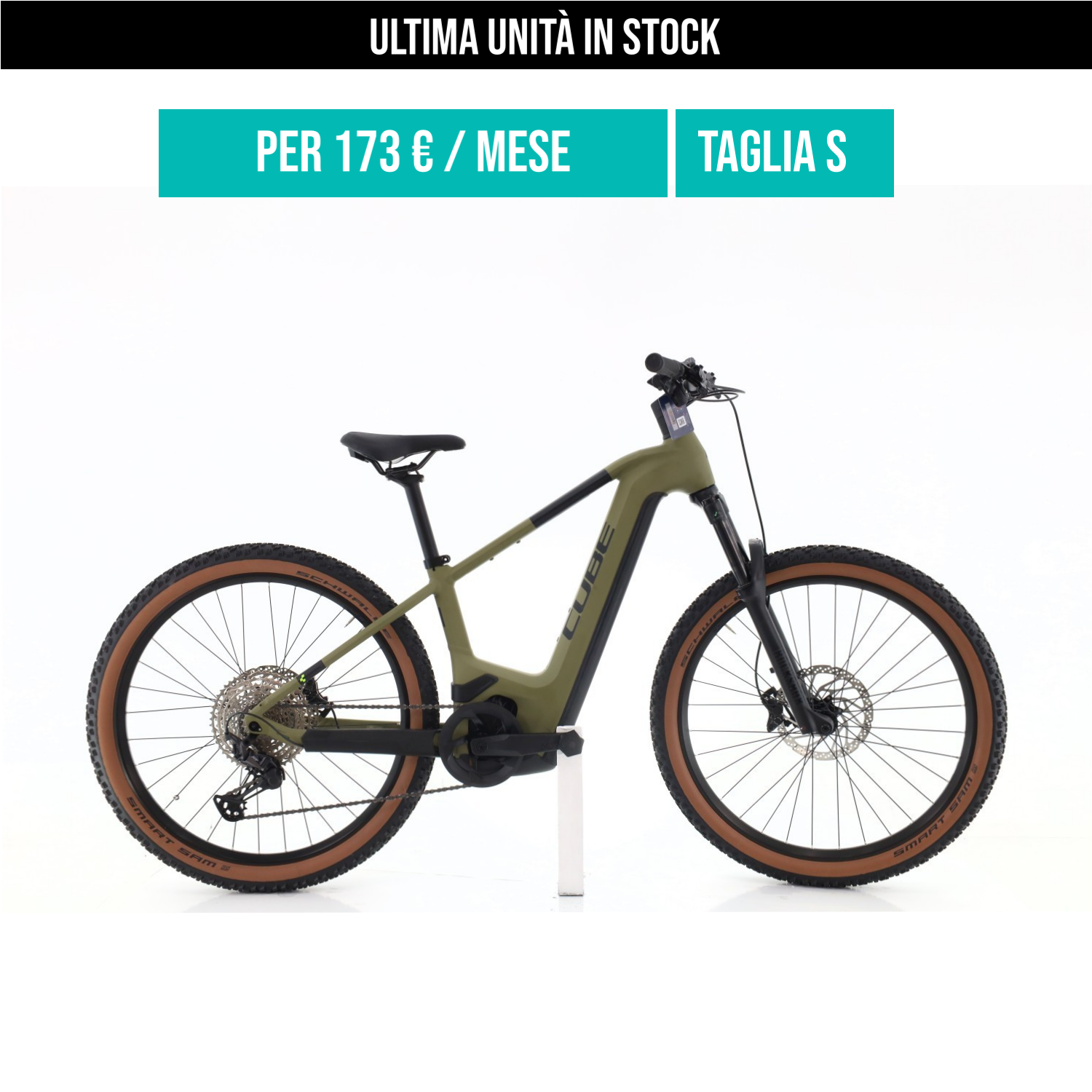 Cube Reaction Hybrid Race XT taglia S Semi-nuova