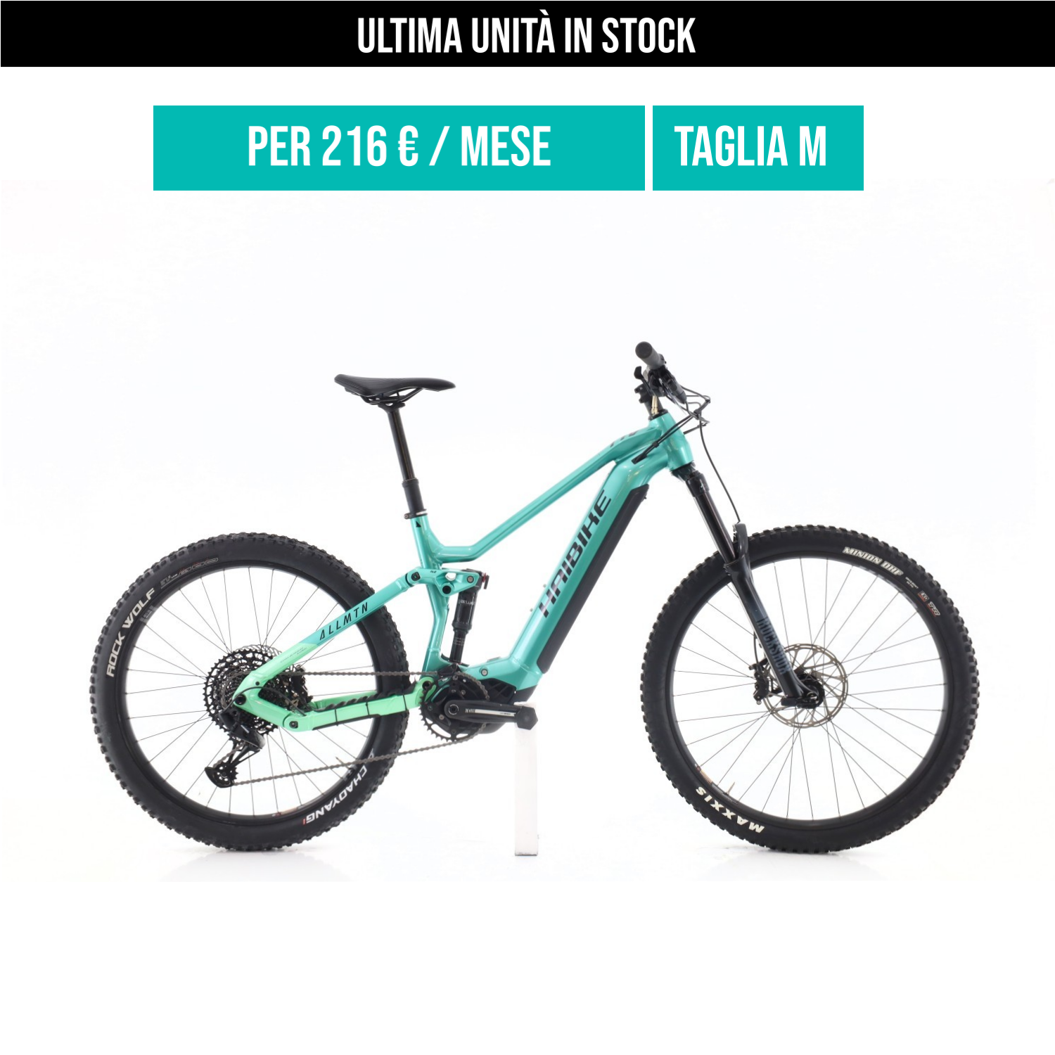 Haibike Allmtn 2 taglia M Semi-nuova