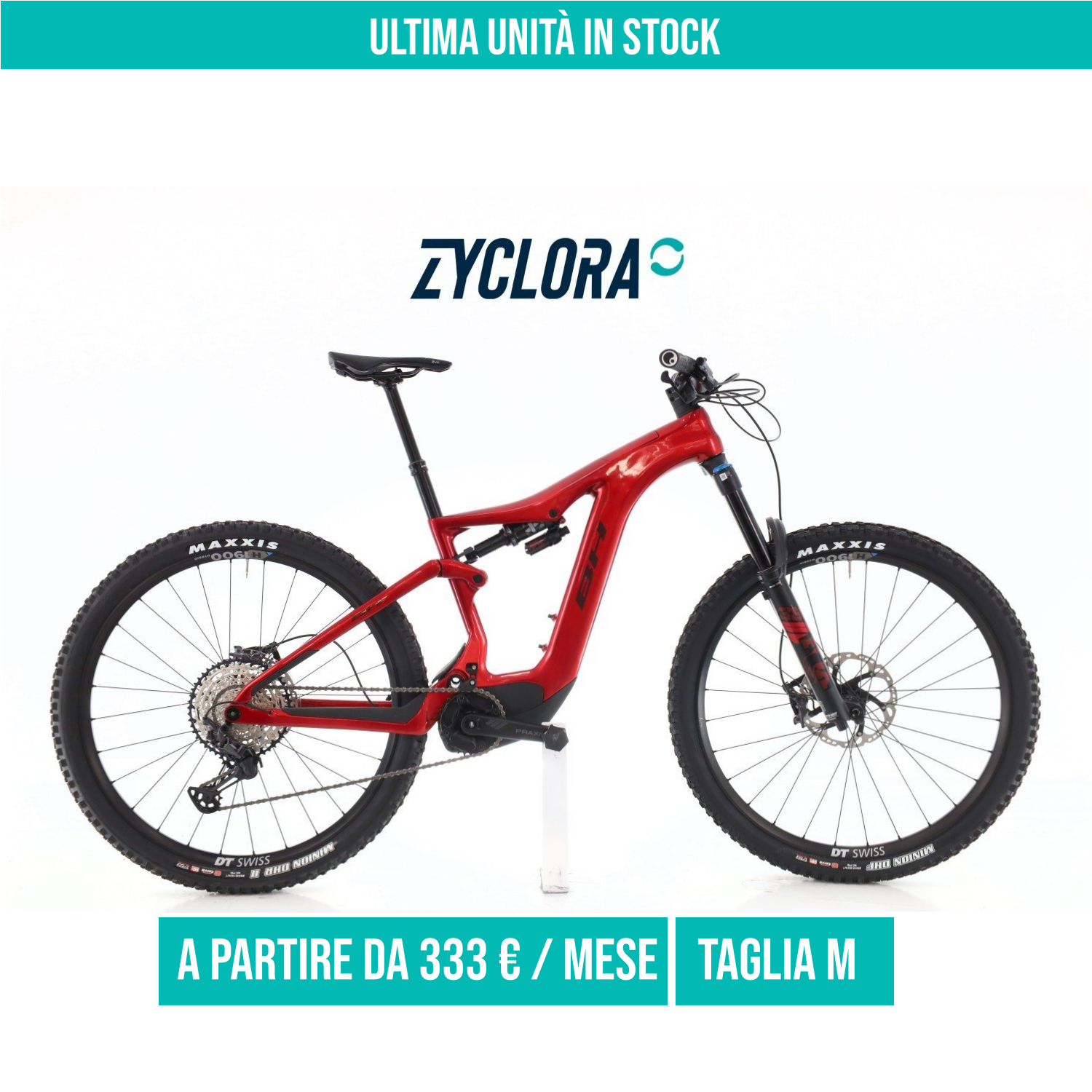 BH AtomX Lynx 9.8 Carbonio XT taglia M Km.0
