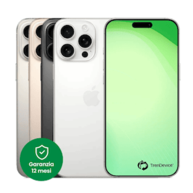 iPhone 16 Pro Max 256 GB Colore a sorpresa Sim Card (include slot sim) B Ricondizionato