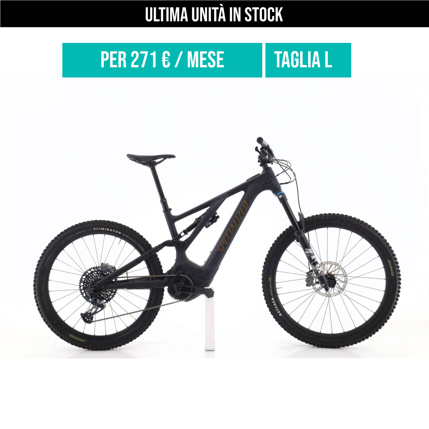 Specialized Turbo Levo Comp X01 taglia L Semi-nuova