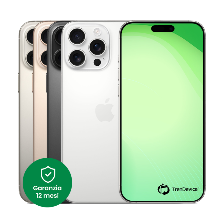 iPhone 16 Pro Max 256 GB Colore a sorpresa Sim Card (include slot sim) A+ Ricondizionato
