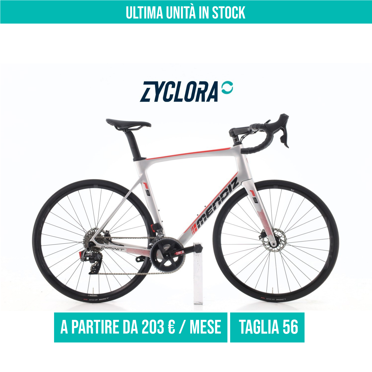 Mendiz Infinit F9 Carbonio AXS 12V taglia 56 Semi-nuova