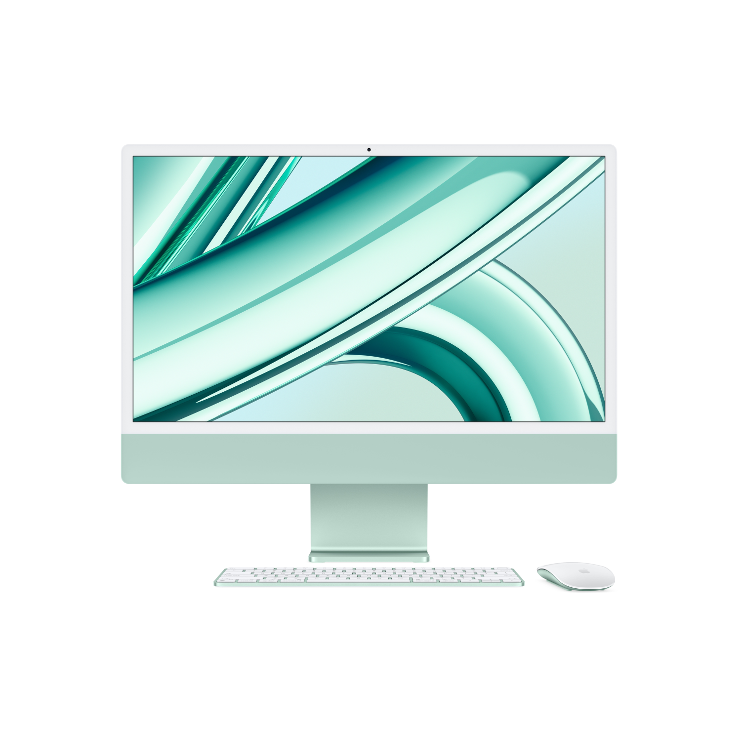 Apple iMac 24", mqrn3d/a, grün, M3, 8 Core CPU / 10 Core GPU, 256GB SSD