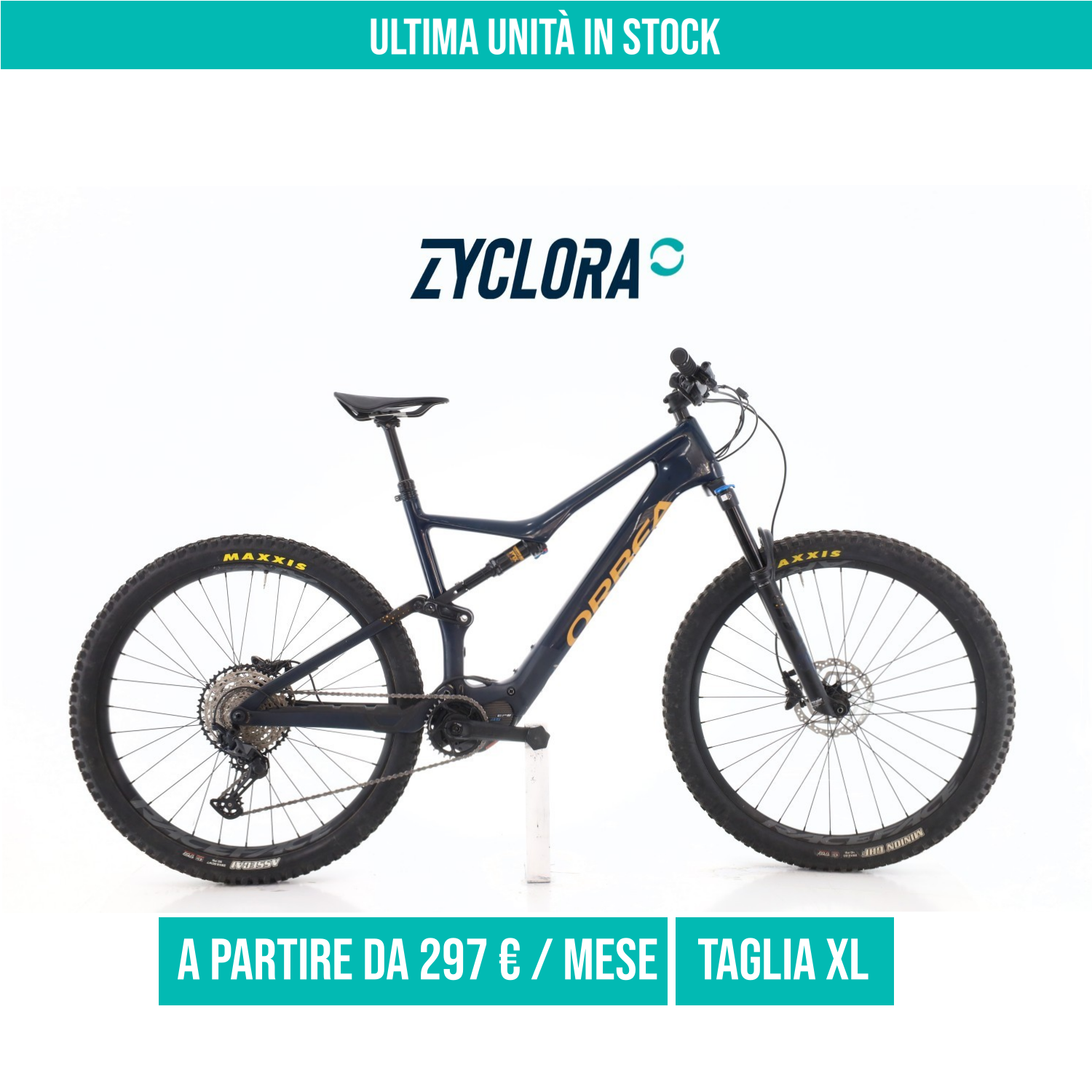 Orbea Rise M20 Carbonio taglia XL Semi-nuova