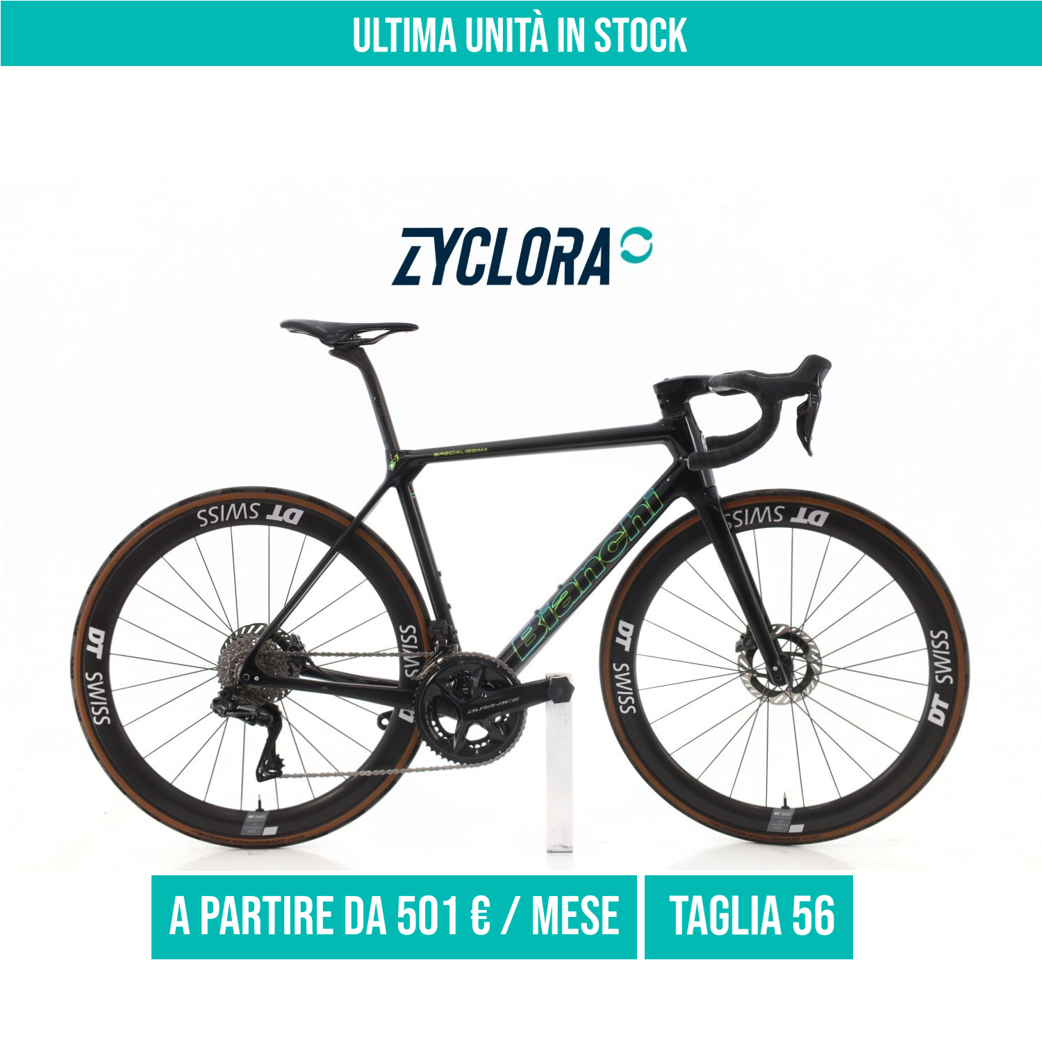 Bianchi Specialissima Carbonio Di2 12V taglia 56 Semi-nuova