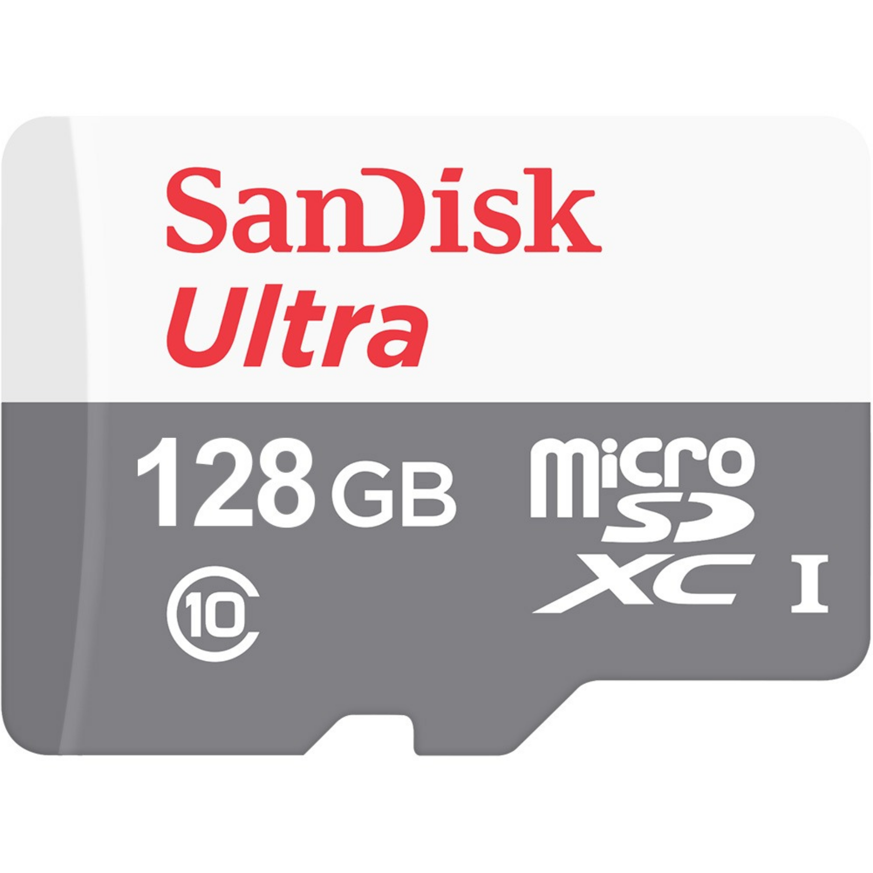 SanDisk Ultra, sdsqunr-128g-gn6mn, 128 GB, Klasse 10, Class 1 (U1), Grau, Weiß