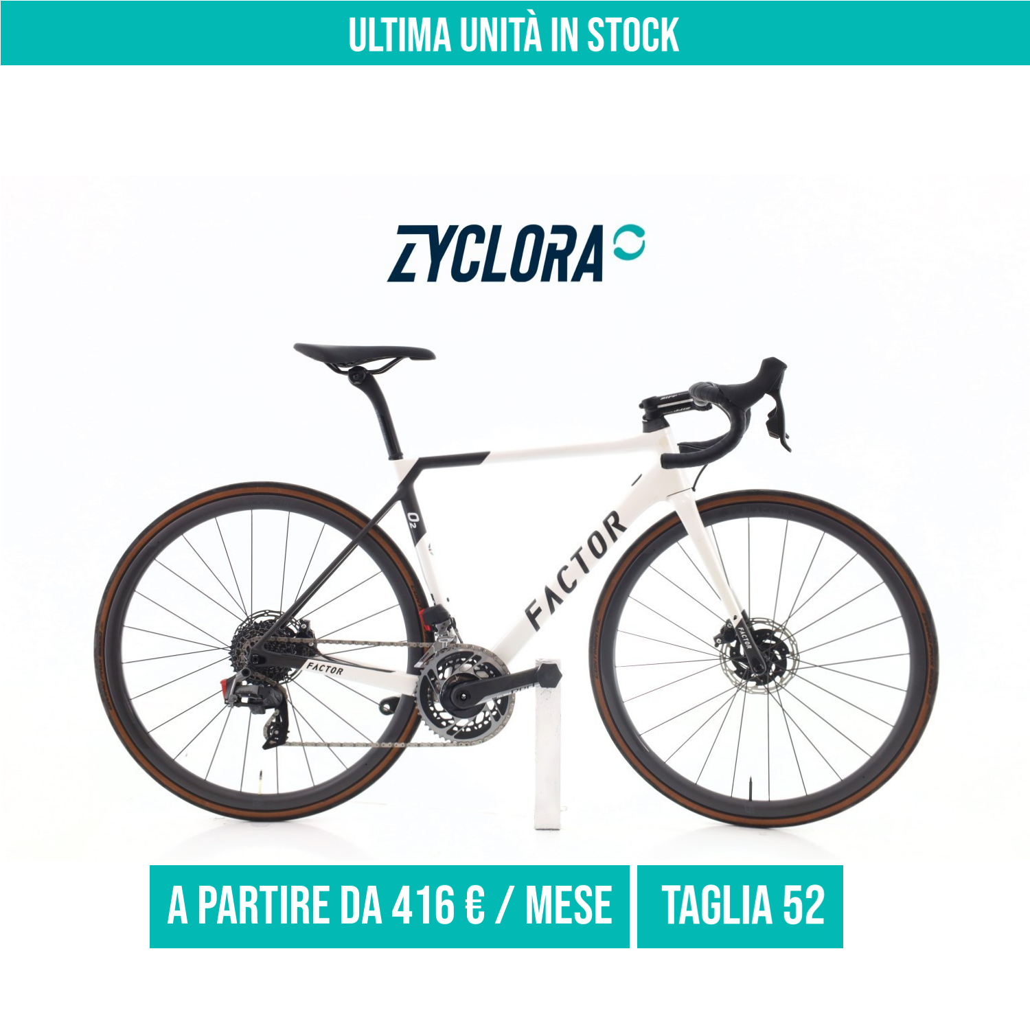 Factor O2 AXS 12V taglia 52 Semi-nuova