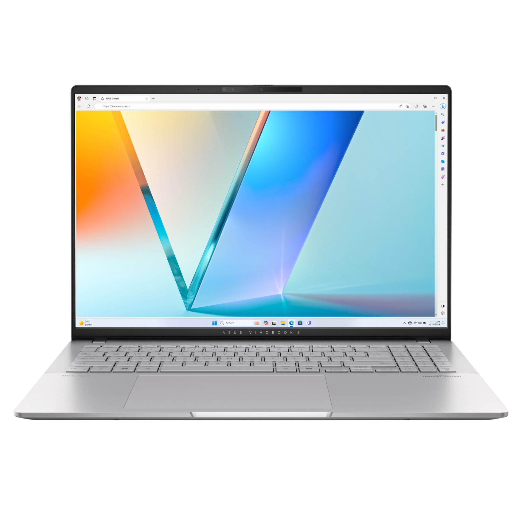 ASUS Vivobook S 16 OLED M5606UA-MX030X, 90nb1483-m00180, 16 Zoll, Ryzen 9 8945HS, 16GB, 1TB SSD, Windows