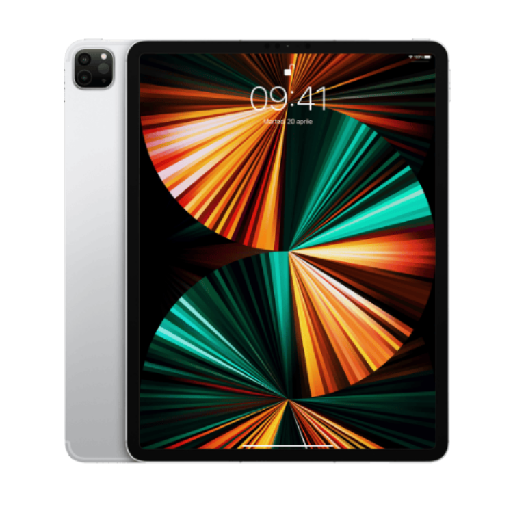 iPad Pro 12.9" 5^gen 128 GB Argento Wi-Fi A Ricondizionato