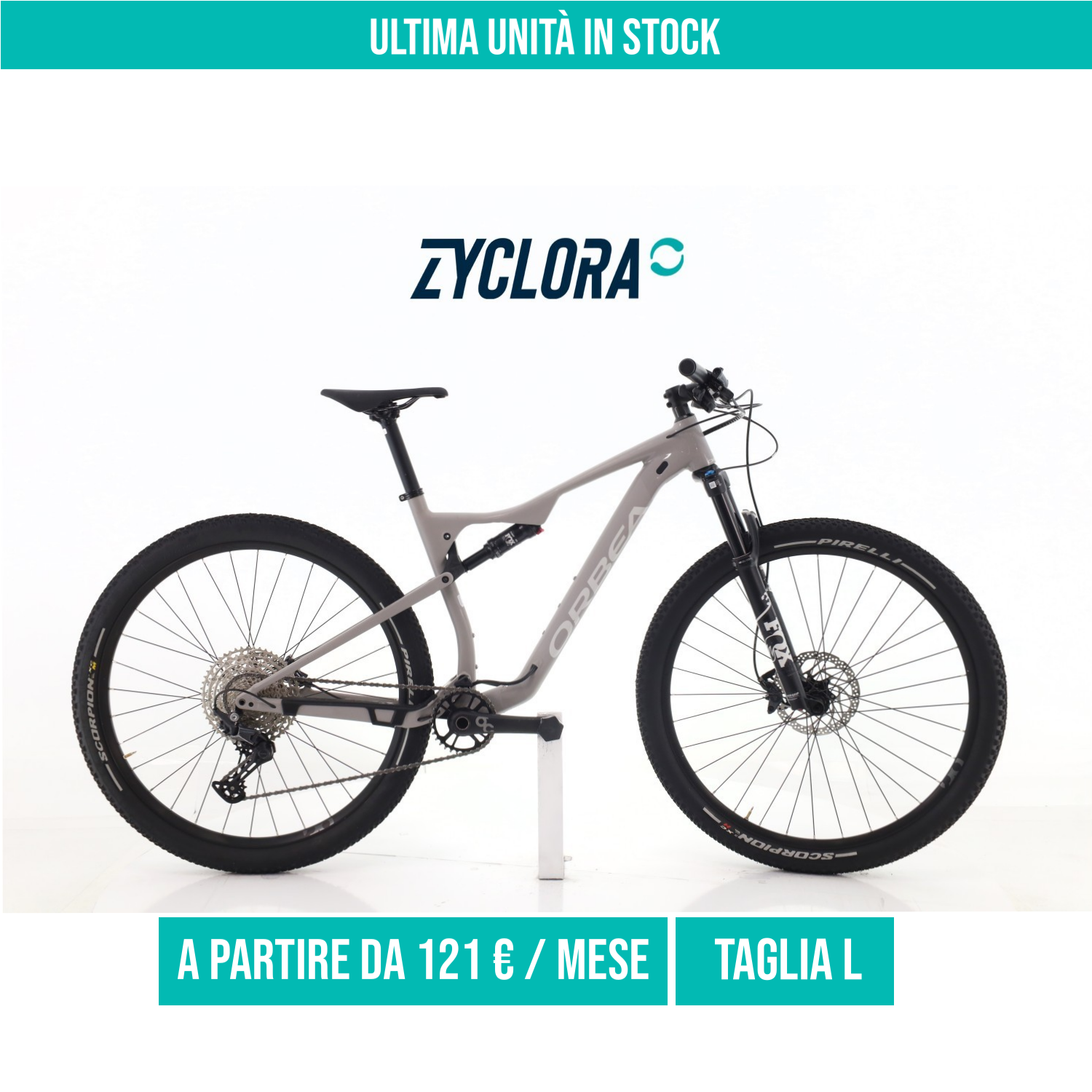 Orbea Oiz taglia L Semi-nuova