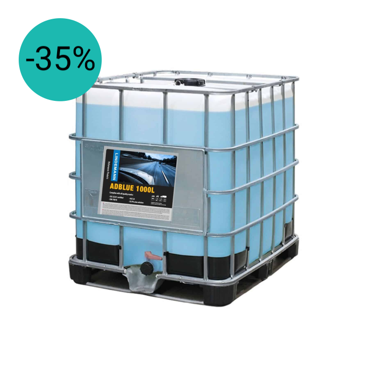 AdBlue 1000 Liter IBC Tank / Adblue aanbieding / DIN 70070 & ISO 22241 | Adblue Diesel | Dutch Performance Products