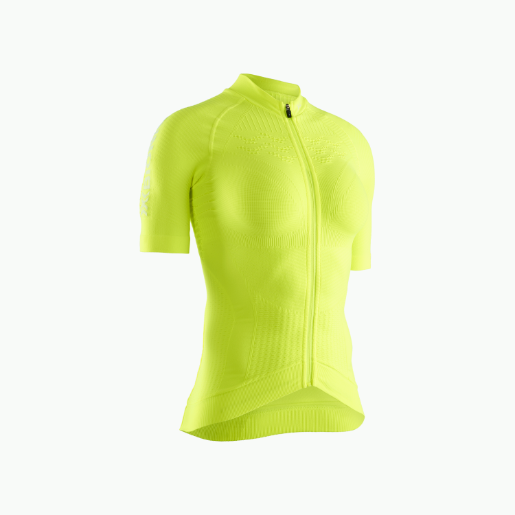Maglia Ciclismo A Manica Corta Con Zip Donna