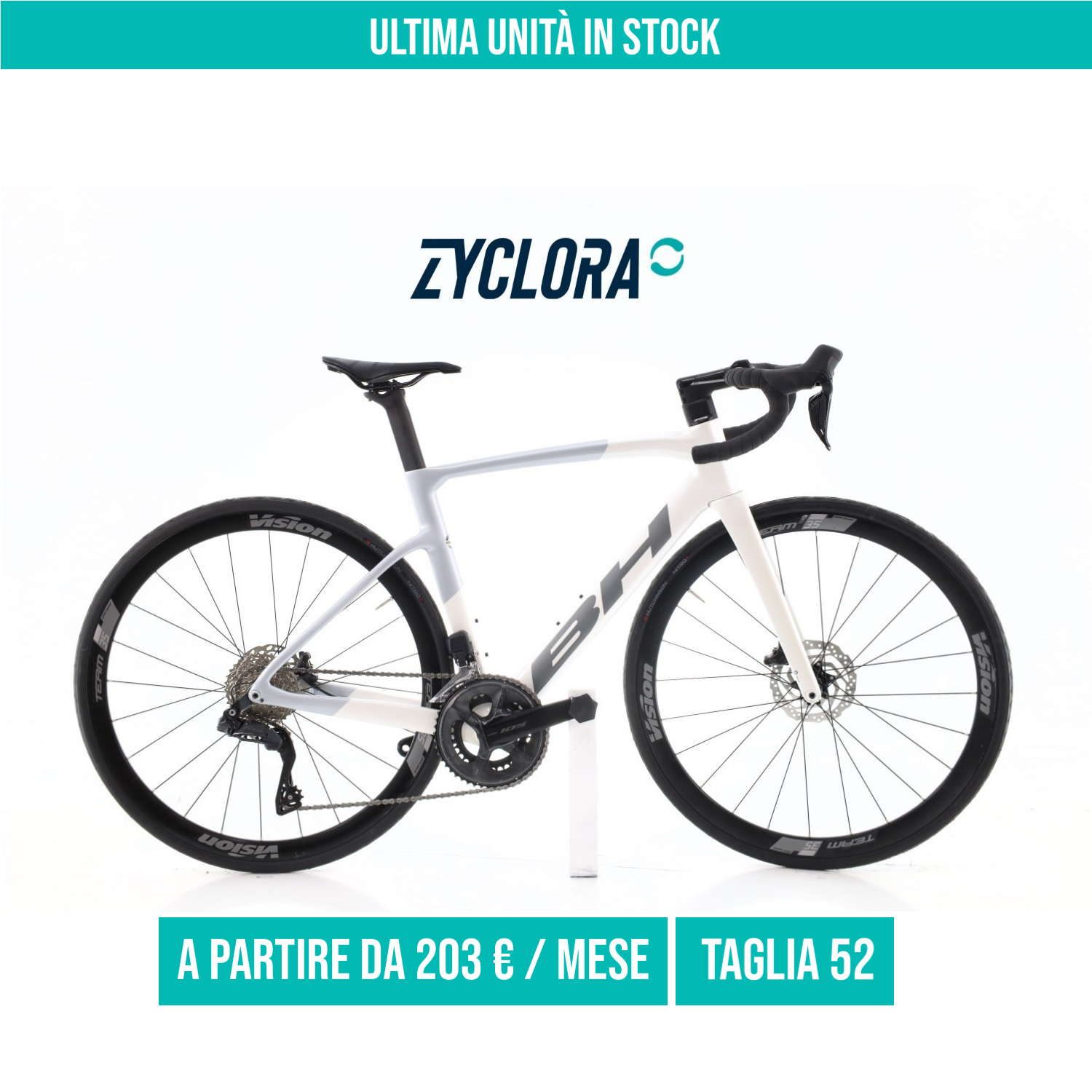 BH RS1 Carbonio Di2 12V taglia 52 Semi-nuova