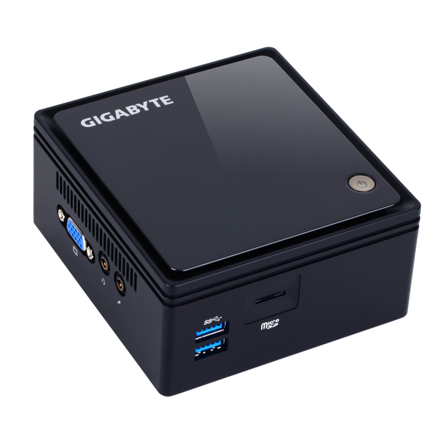 Gigabyte, gb-bace-3160, 0,69L Größe PC, Mini-PC Barebone, DDR3L-SD, Serial ATA III, Ethernet/