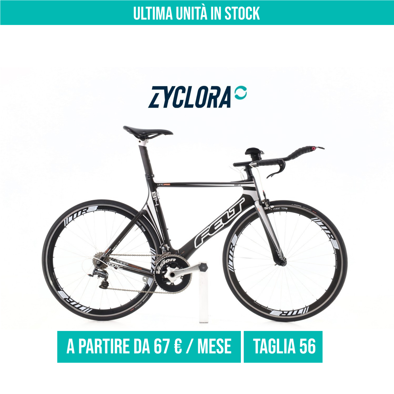 Felt B14 taglia 56 Semi-nuova