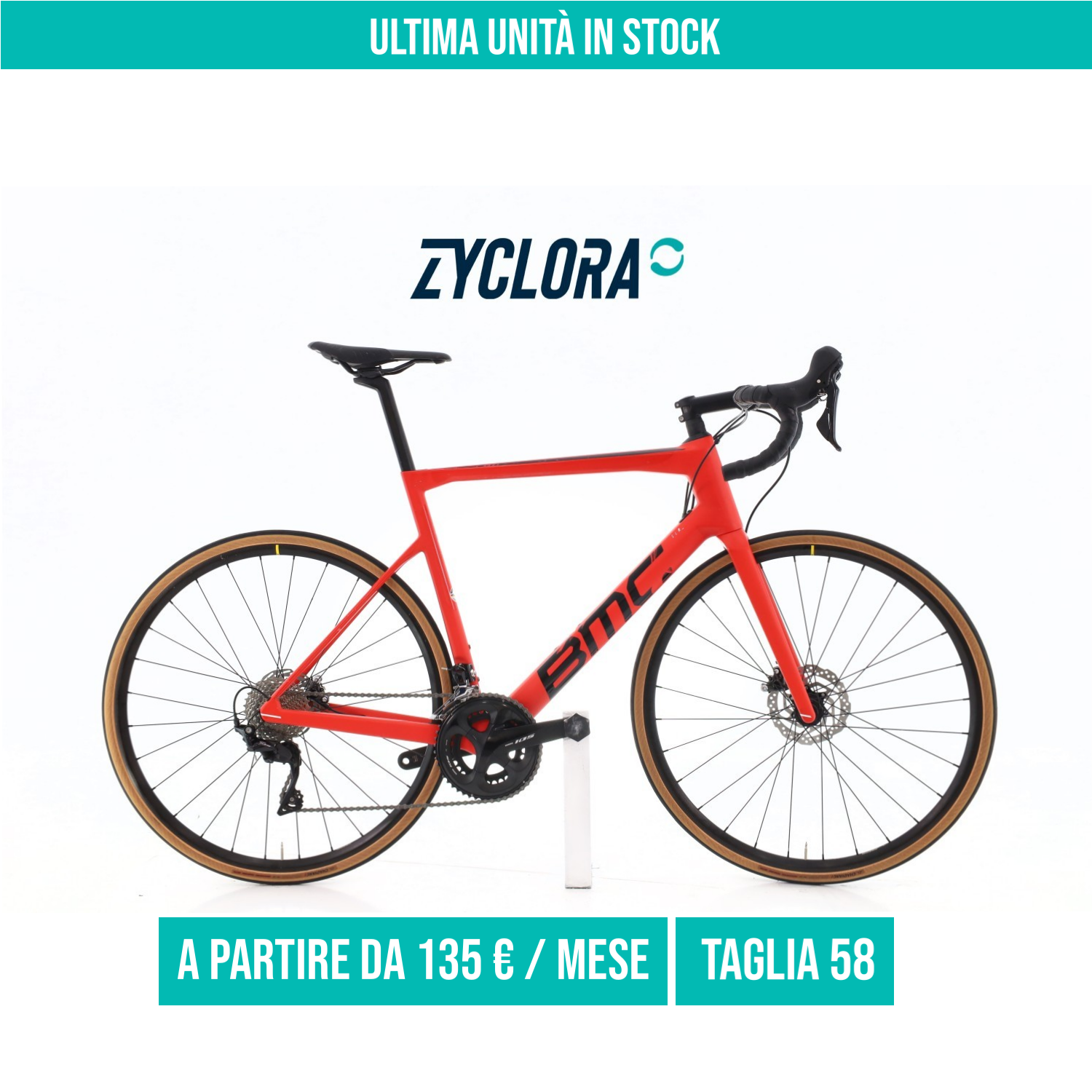 BMC SLR Six taglia 58 Semi-nuova