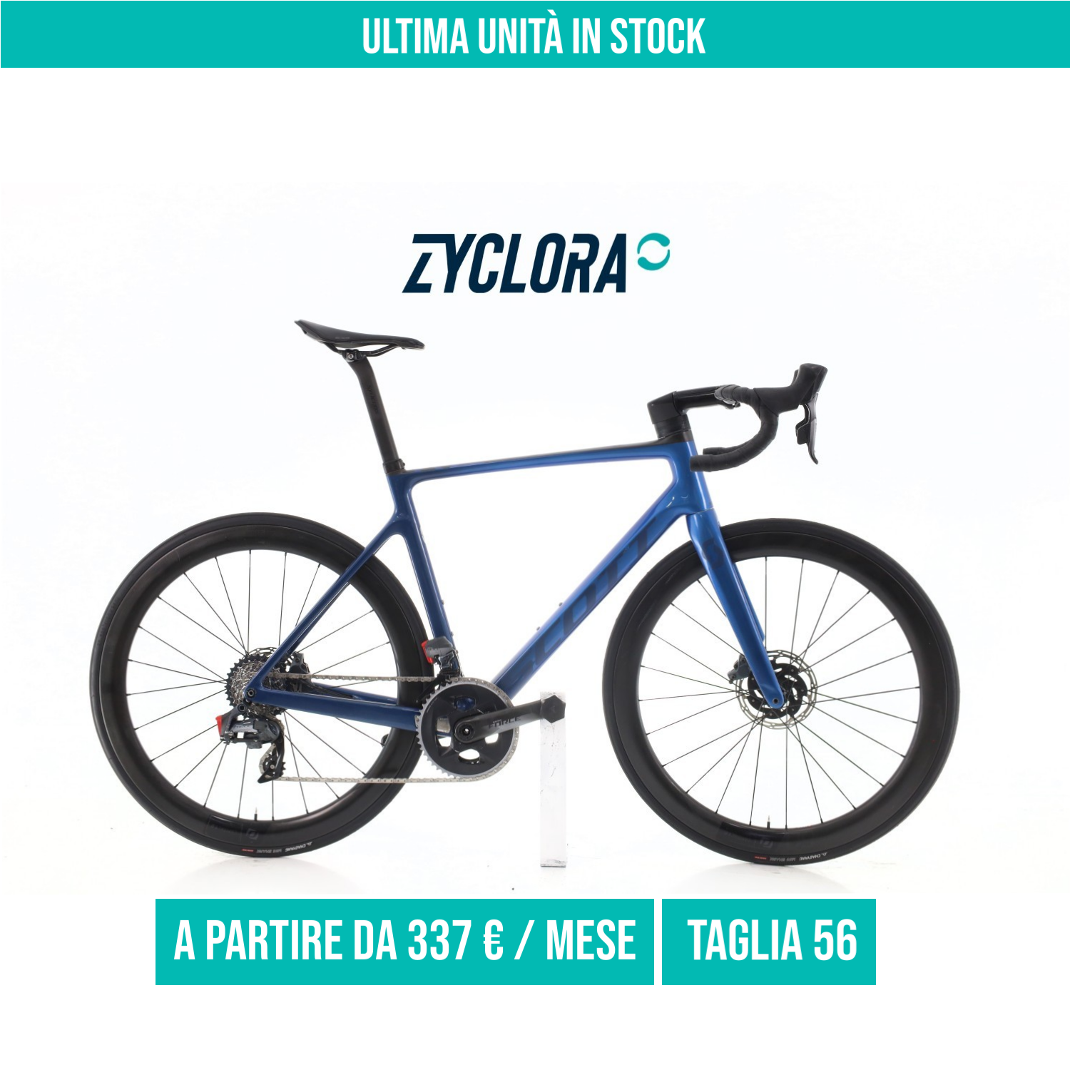 Scott Addict RC 20 Carbonio AXS 12V taglia 56 Semi-nuova