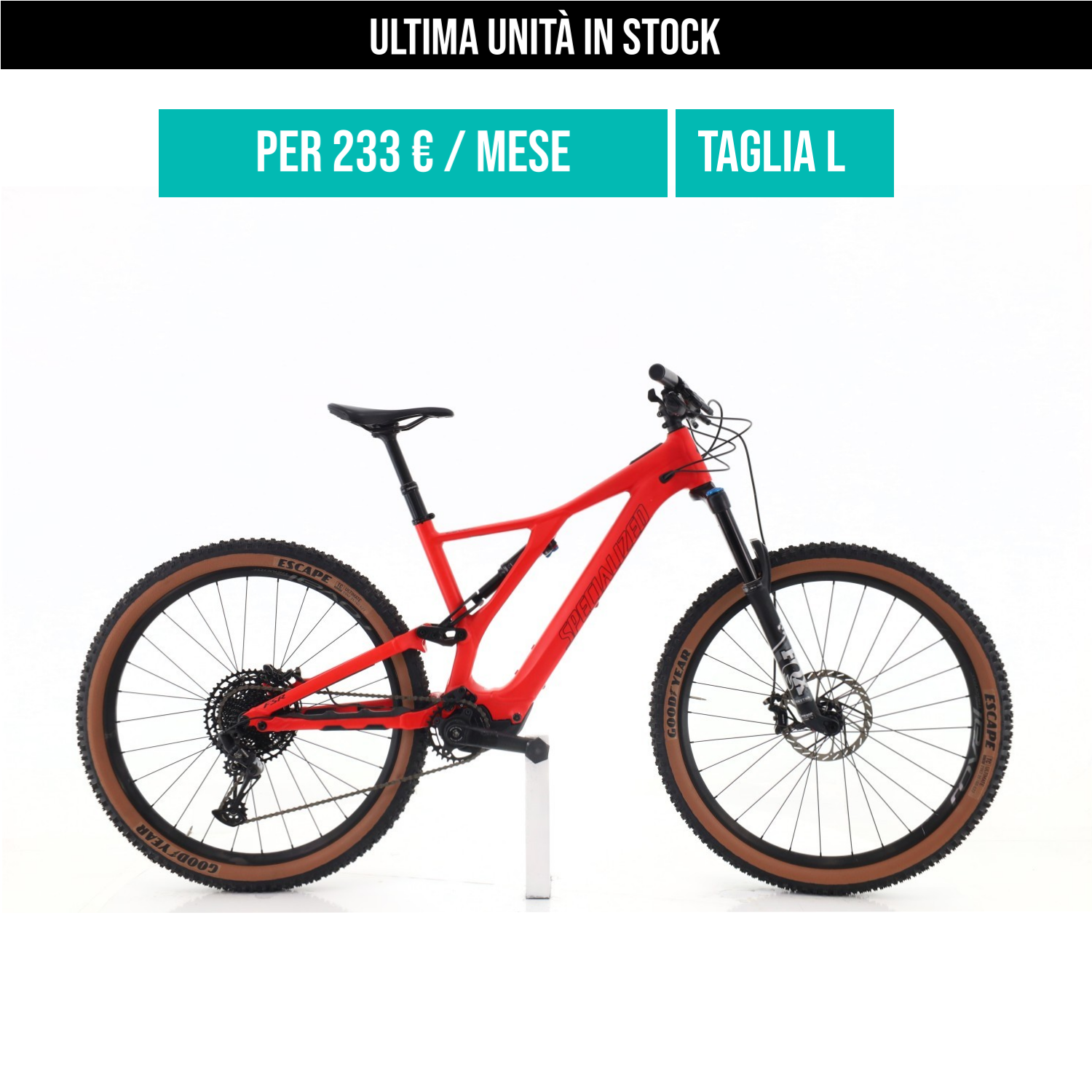 Specialized Turbo Levo SL Comp taglia L Semi-nuova