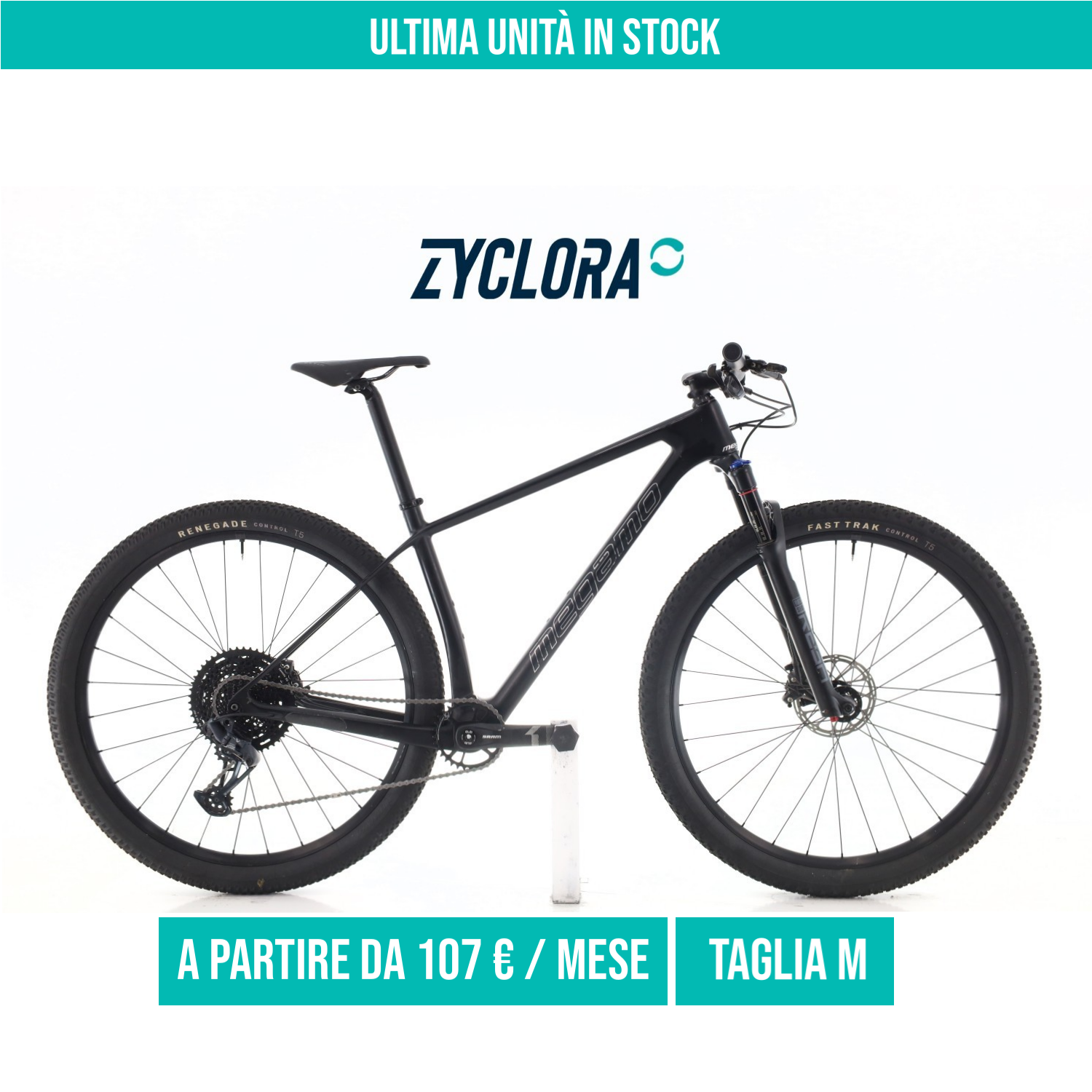 Megamo Factory Carbonio GX taglia M Semi-nuova