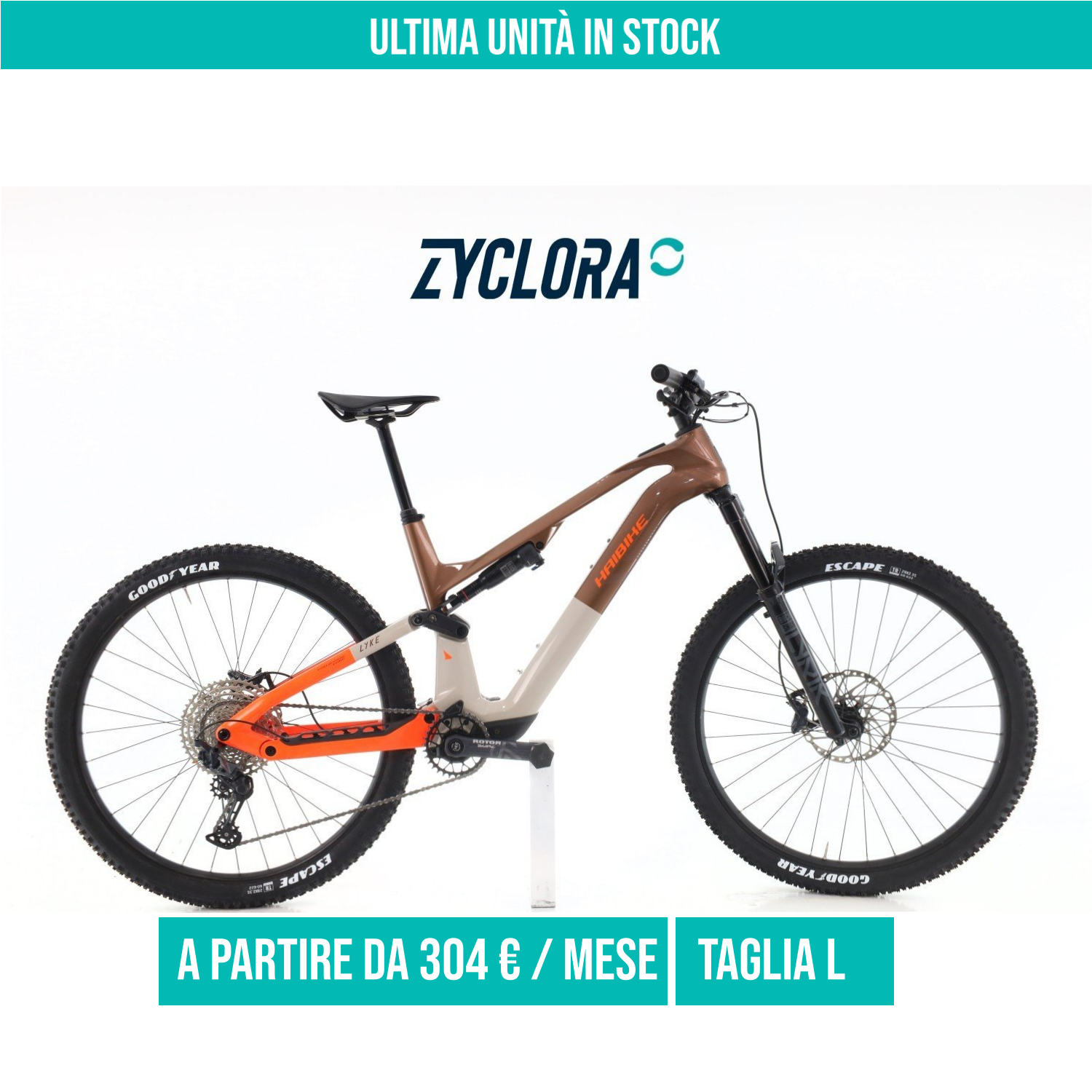 Haibike Lyke CF 10 Carbonio taglia L Semi-nuova