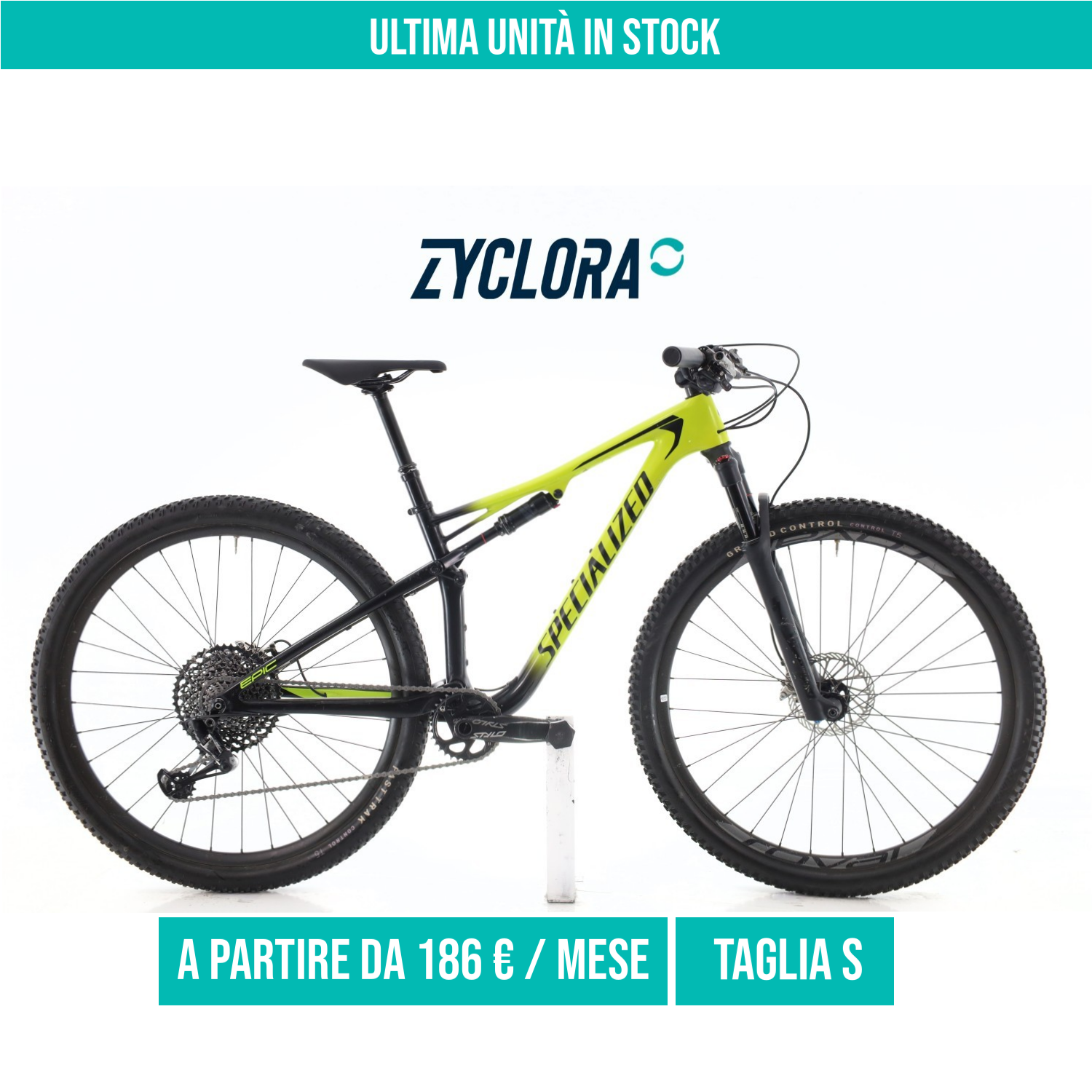 Specialized Epic FSR Carbonio GX taglia S Semi-nuova