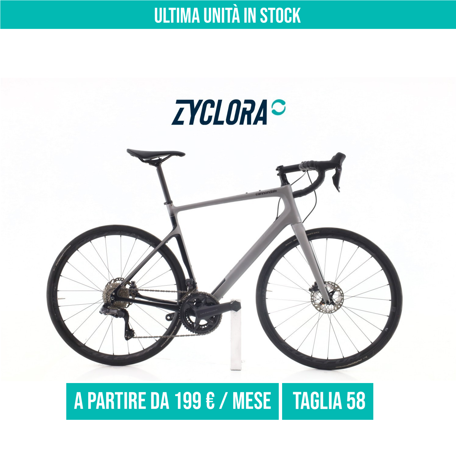 Cannondale Synapse 2 Di2 12V taglia 58 Semi-nuova