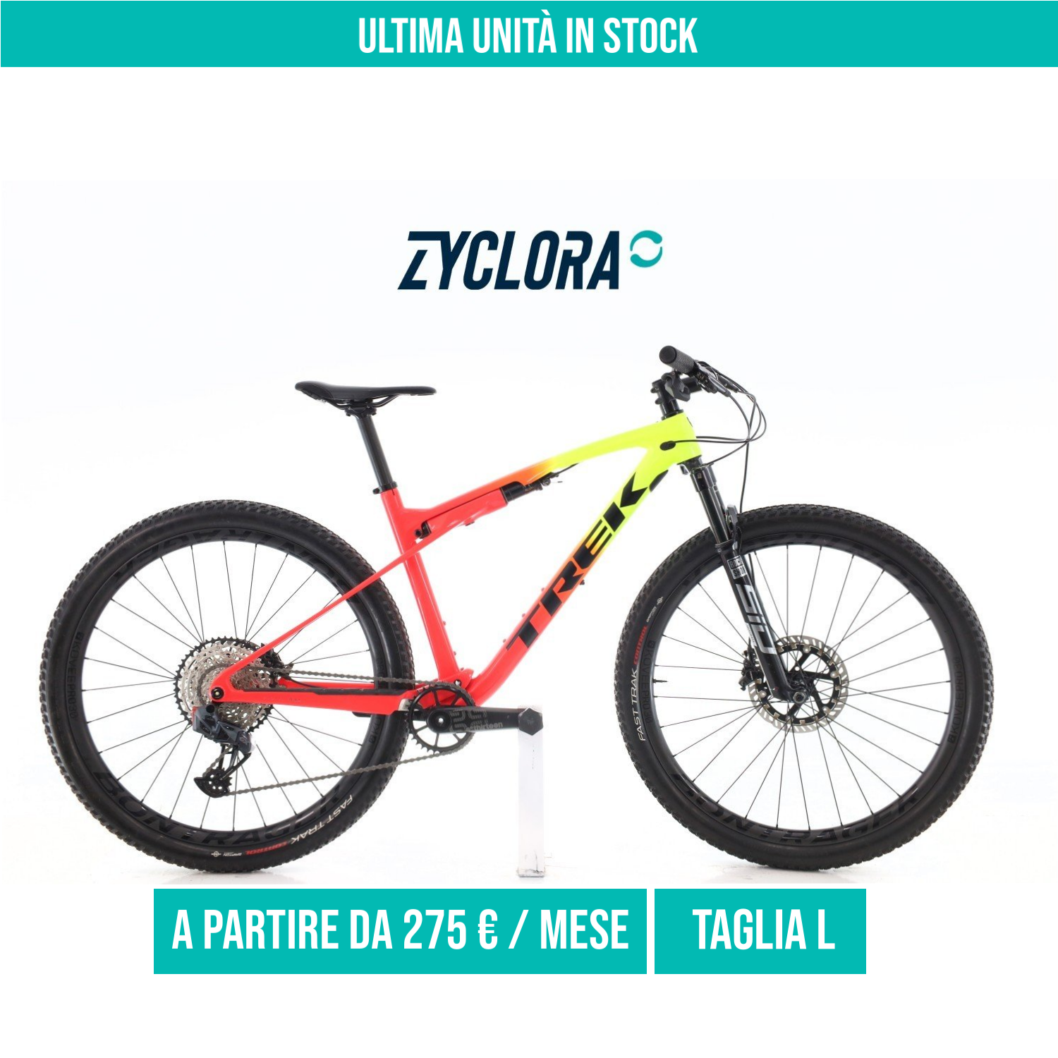 Trek Supercaliber 9.8 Carbonio GX AXS taglia L Semi-nuova