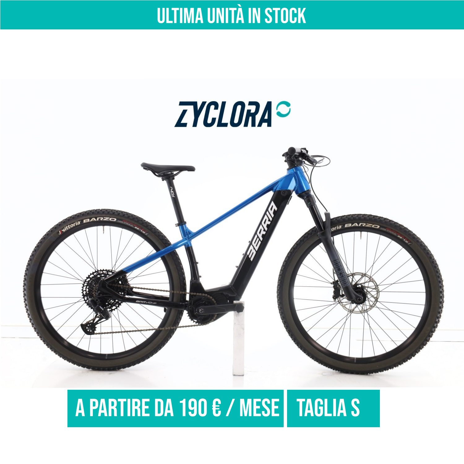 Berria Bravo Hybrid HP taglia S Semi-nuova