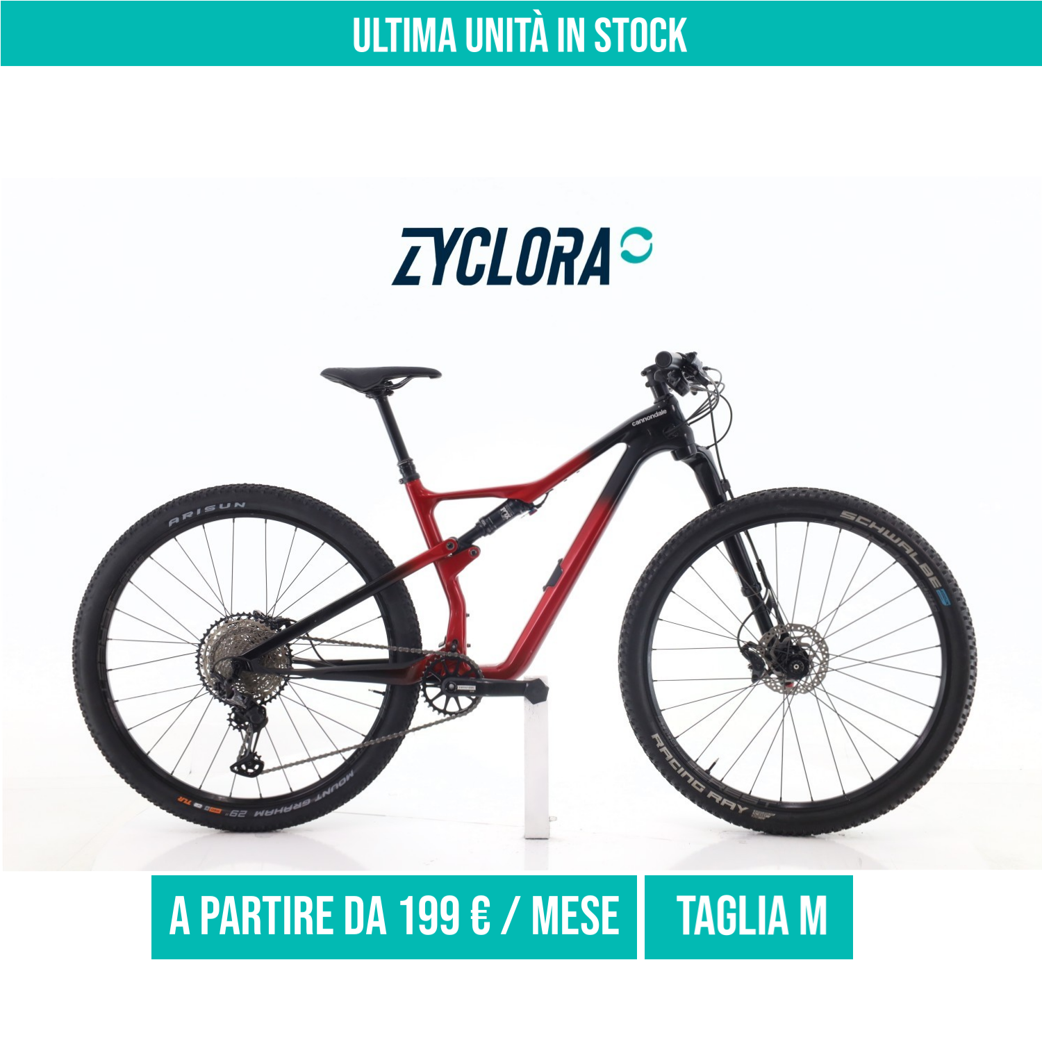 Cannondale Scalpel XT taglia M Semi-nuova