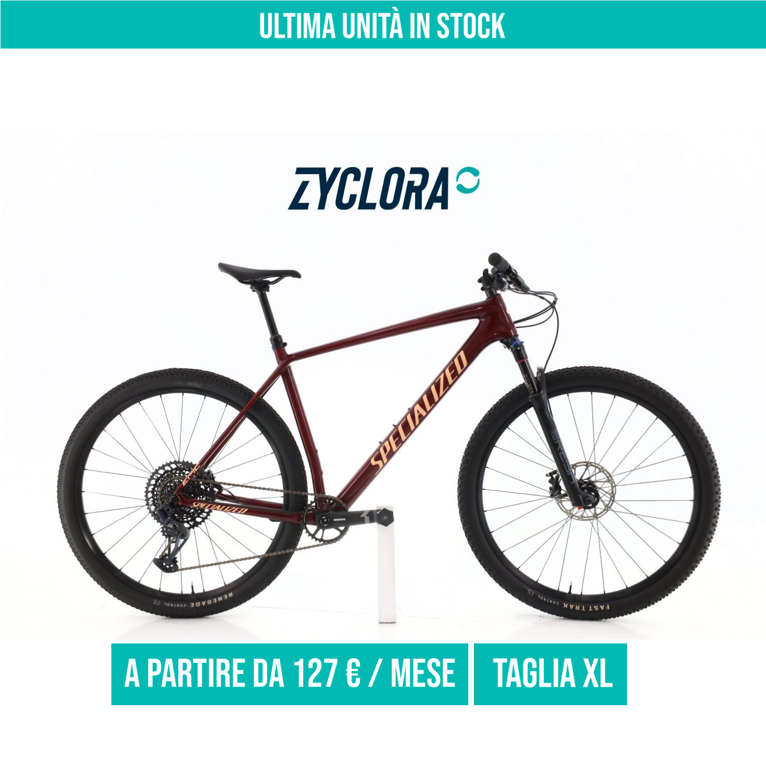 Specialized Epic Expert HT GX taglia XL Semi-nuova