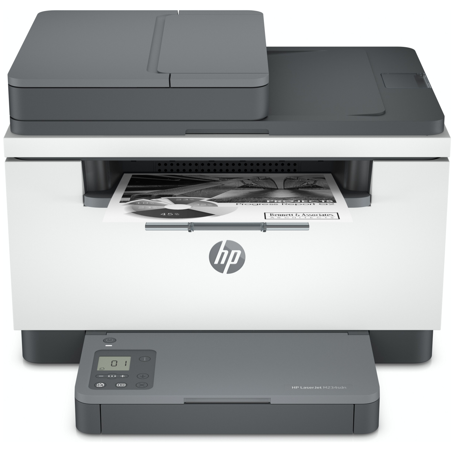 HP LaserJet MFP M234sdn Drucker, 9yg02f, Laser, Monodruck, Direktdruck, Grau