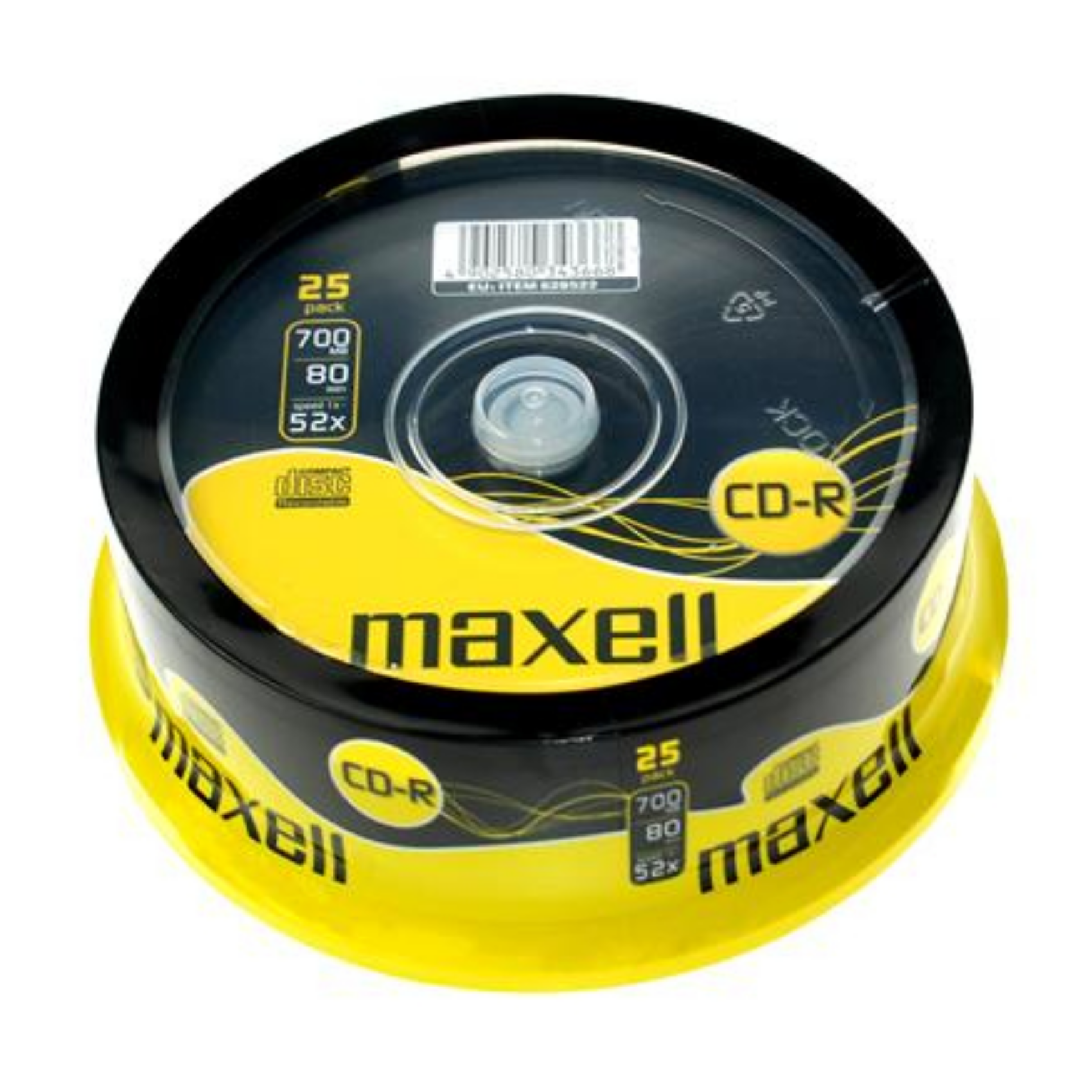 Maxell CD-R 700MB, 628529, CD-R, 120 mm, 25 Stücke