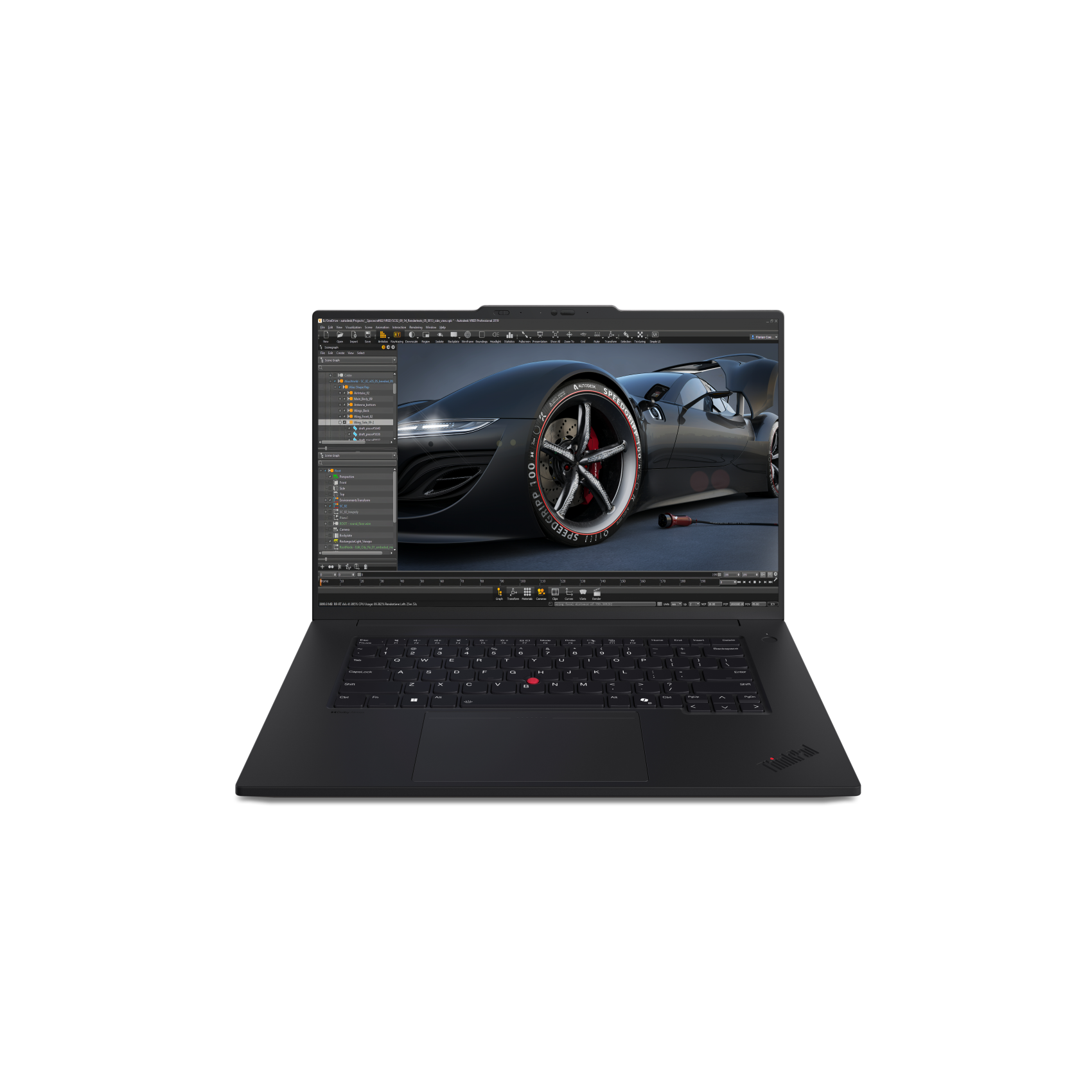 Lenovo ThinkPad P1 Gen 7, 21kv001uge, Intel Core Ultra 7, 32 GB, 1 TB, Windows