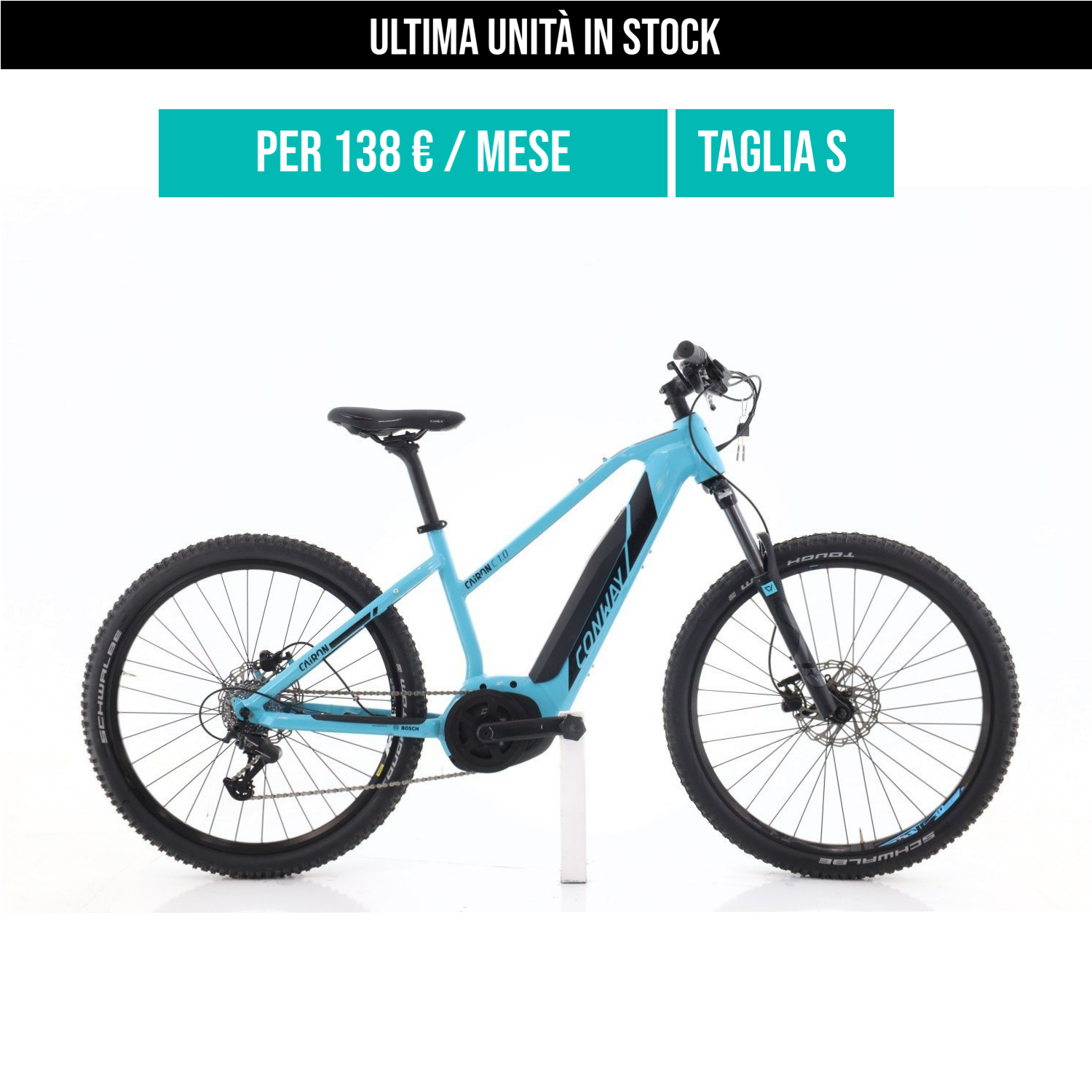 Conway Cairon C 1.0 taglia S Semi-nuova