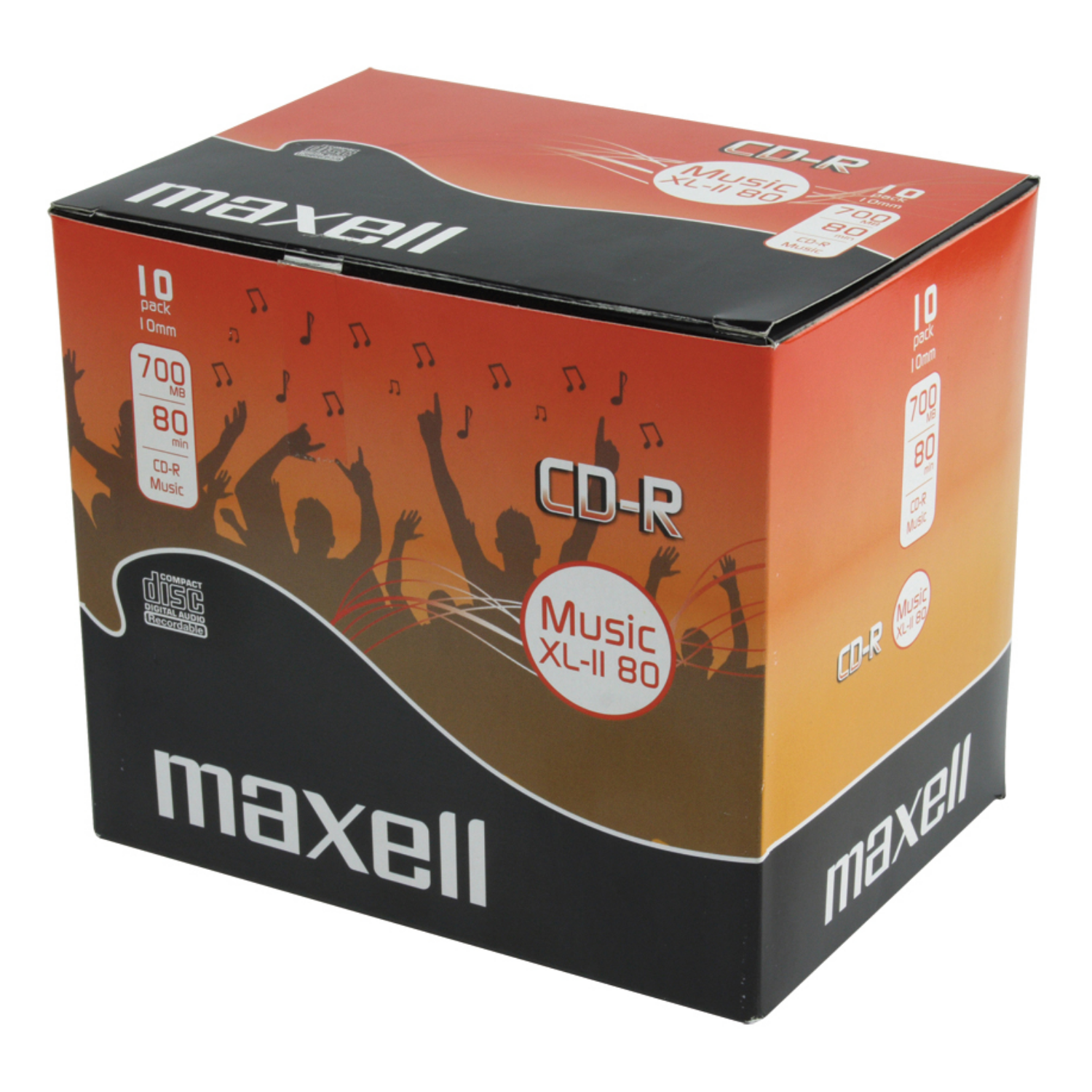 Maxell CD-R 700Mb 48x, 624880, 120 mm, 700 MB