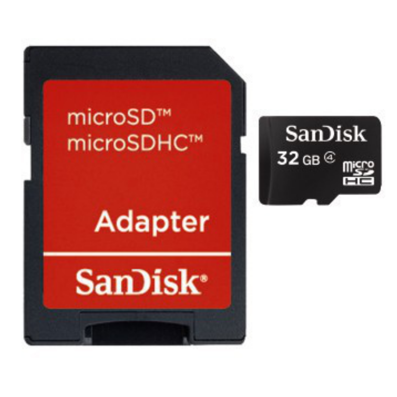 SanDisk microSDHC 32GB, sdsdqb-032g-b35, 32 GB, MicroSDHC, Klasse 4