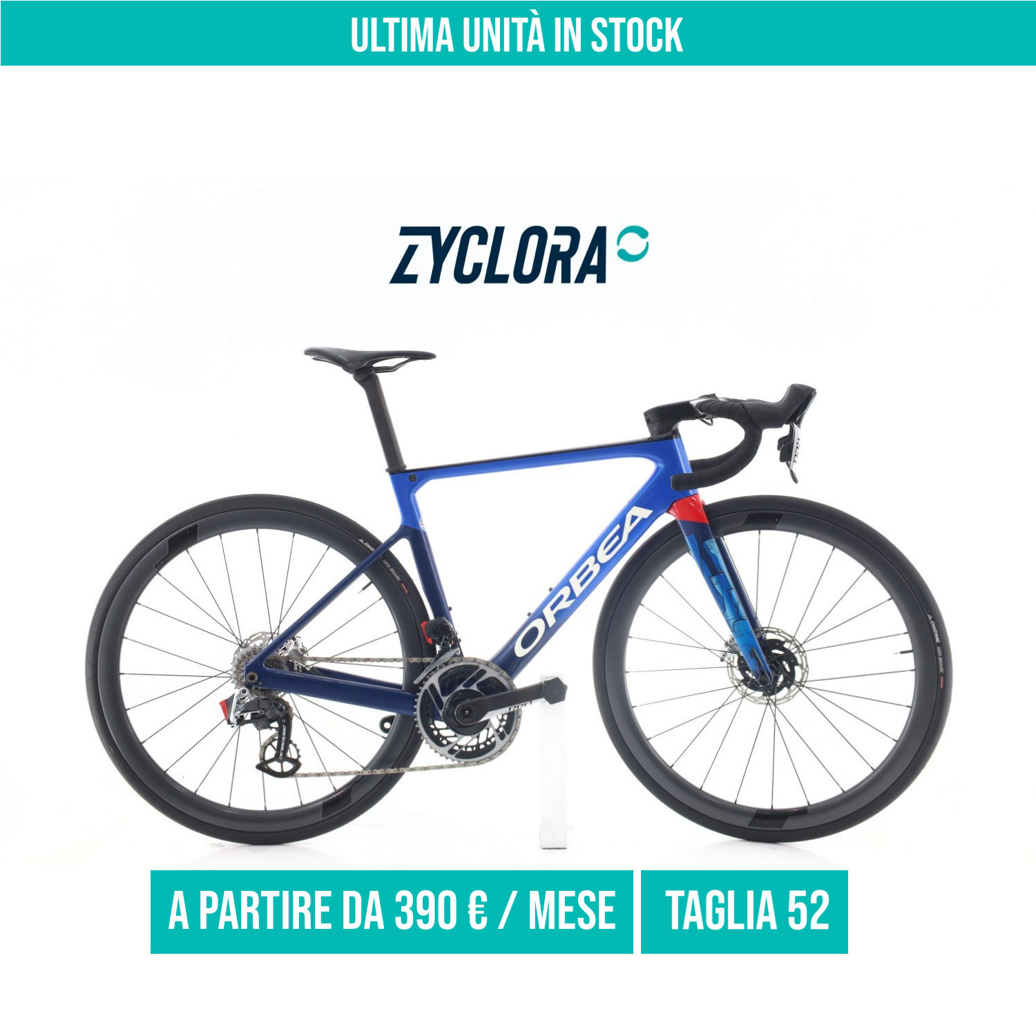 Orbea Orca M11 LTD AXS 12V taglia 52 Semi-nuova