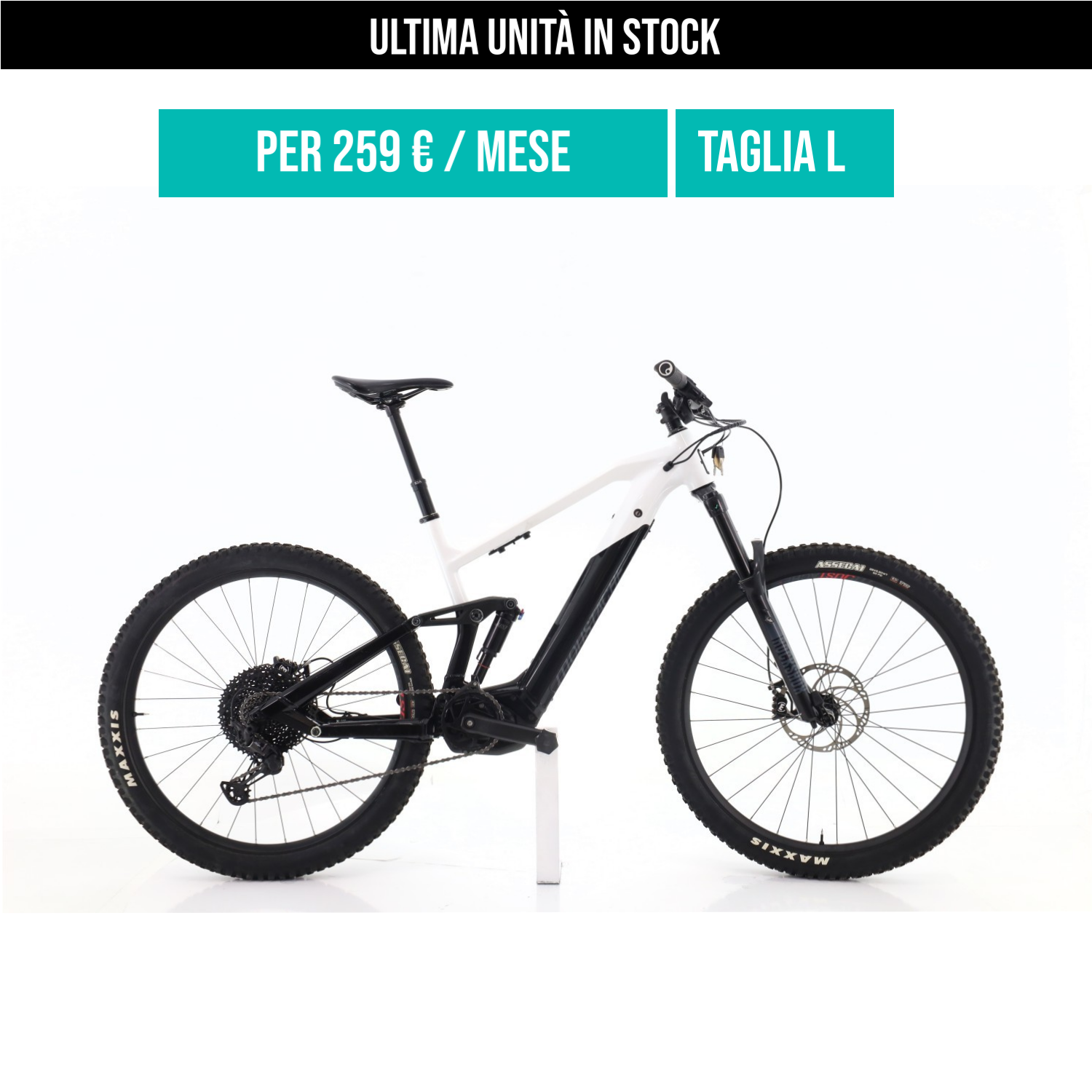 Moustache Trail 4 XT taglia L Semi-nuova