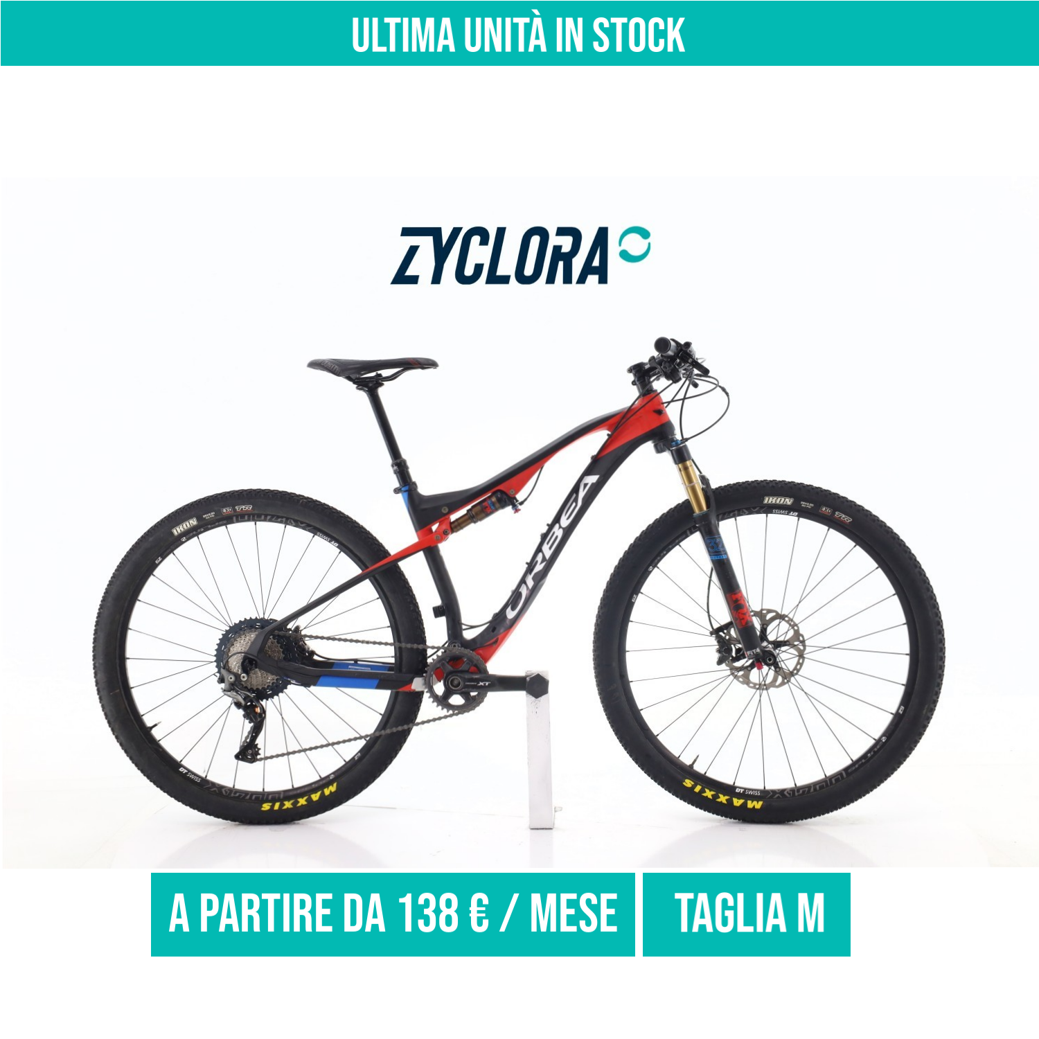 Orbea Oiz XTR taglia M Semi-nuova