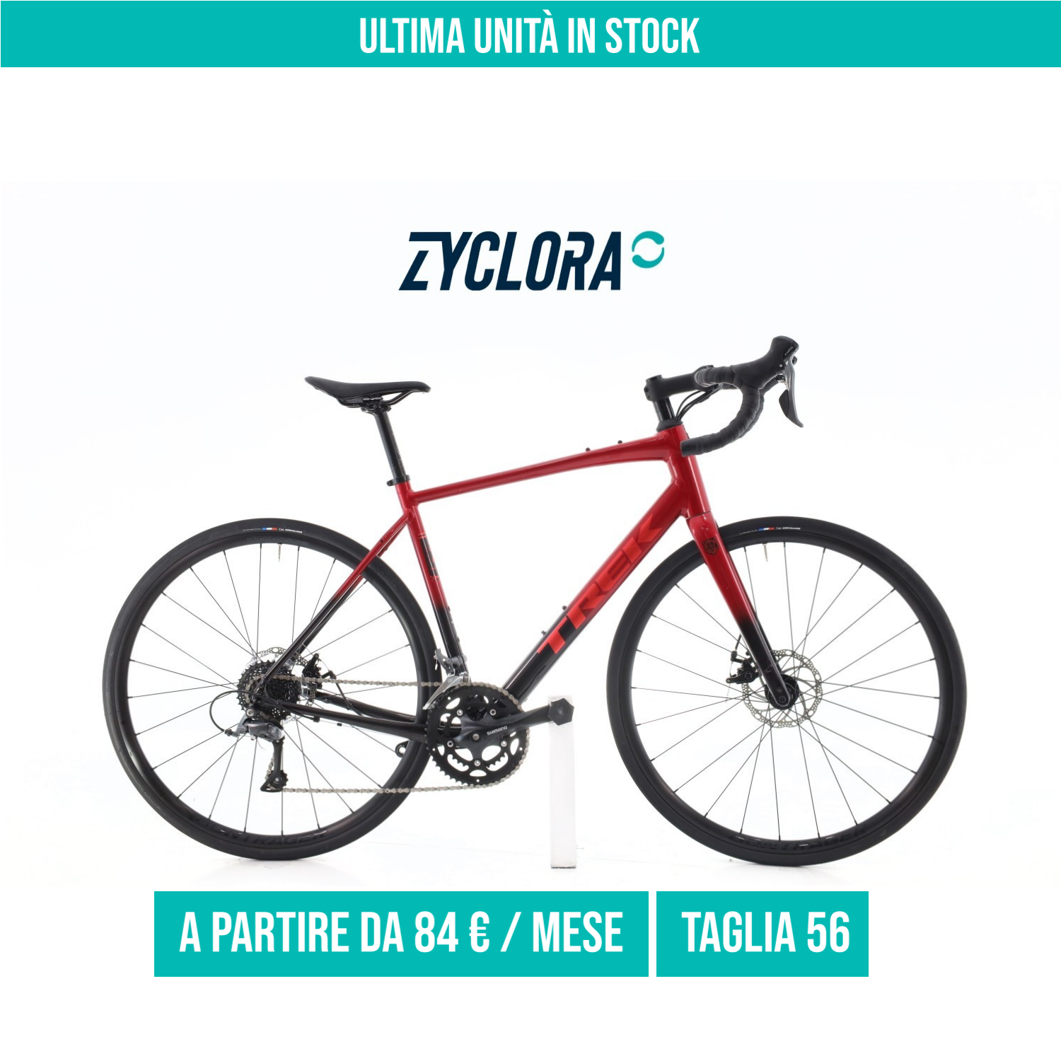 Trek Domane AL 2 taglia 56 Semi-nuova