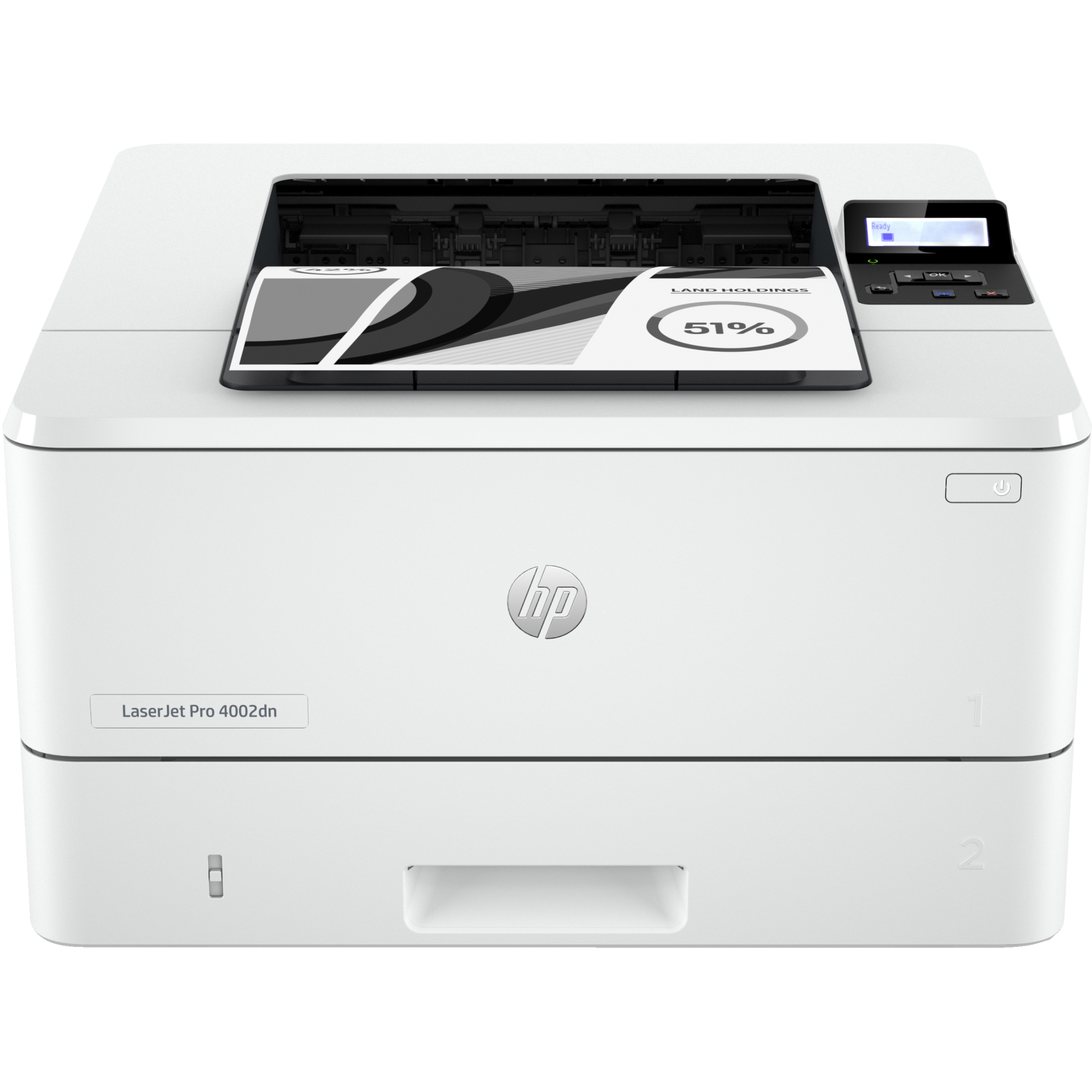 HP LaserJet Pro 4002dn Drucker, 2z605f#b19, Laser, A4, 40 Seiten pro Minute, Doppelseitiger Dru