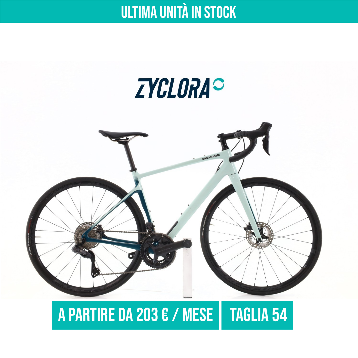 Cannondale Synapse 2 Di2 12V taglia 54 Semi-nuova