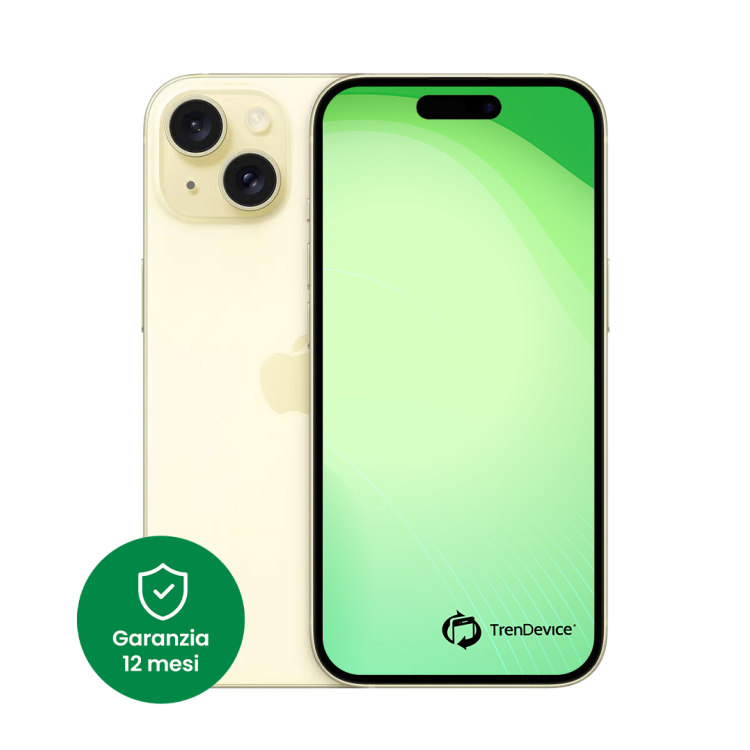 iPhone 15 Plus 128 GB Giallo B Ricondizionato