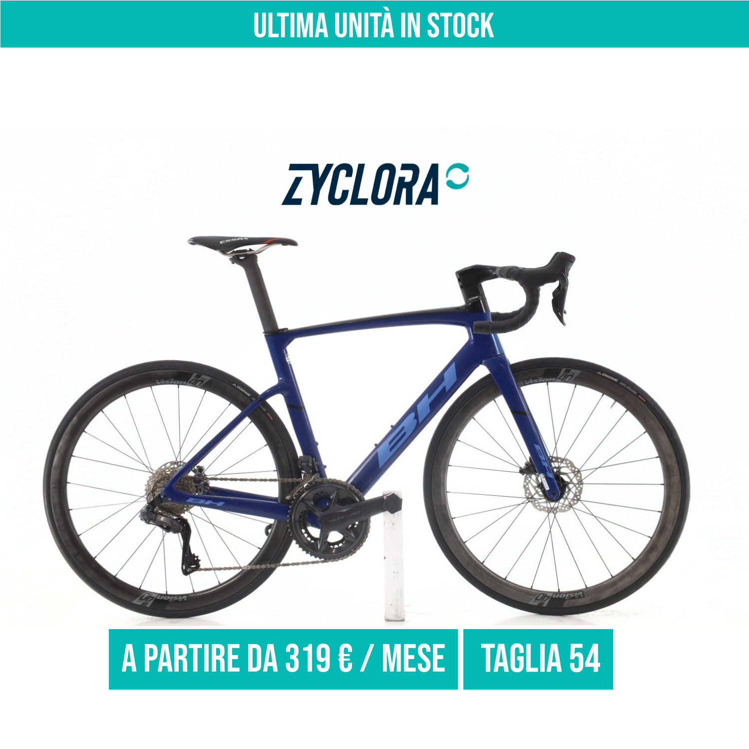 BH RS1 Carbonio Di2 12V taglia 54 Semi-nuova