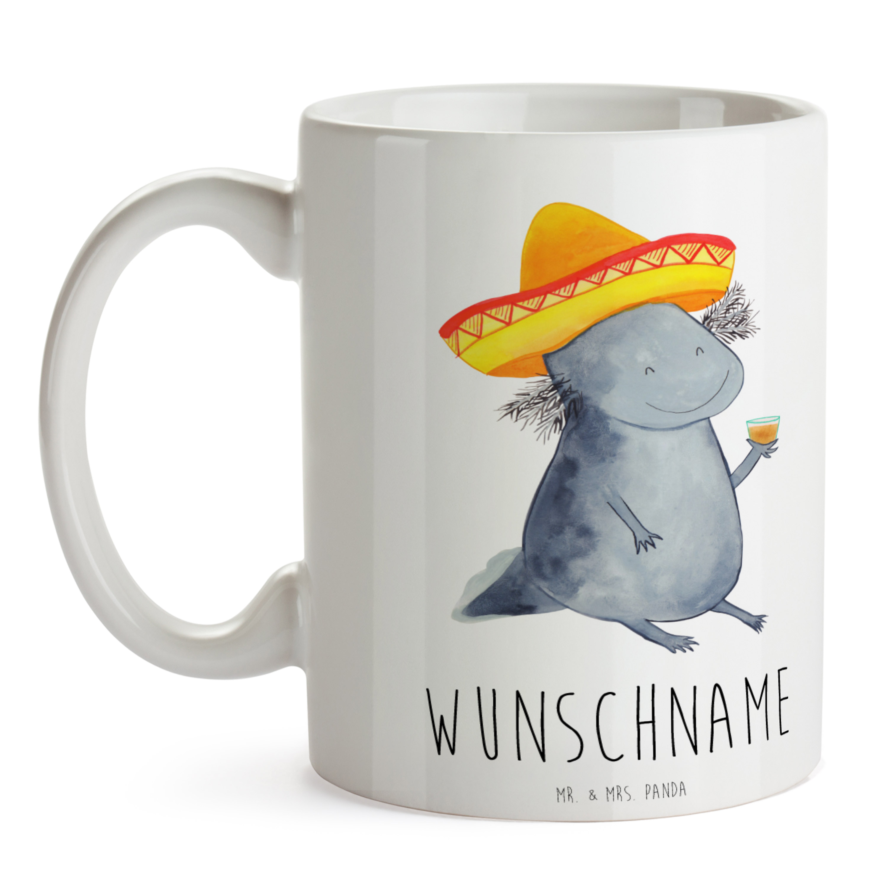 Personalisierte Tasse Axolotl Tequila - Personalisierte Geschenke Motivation