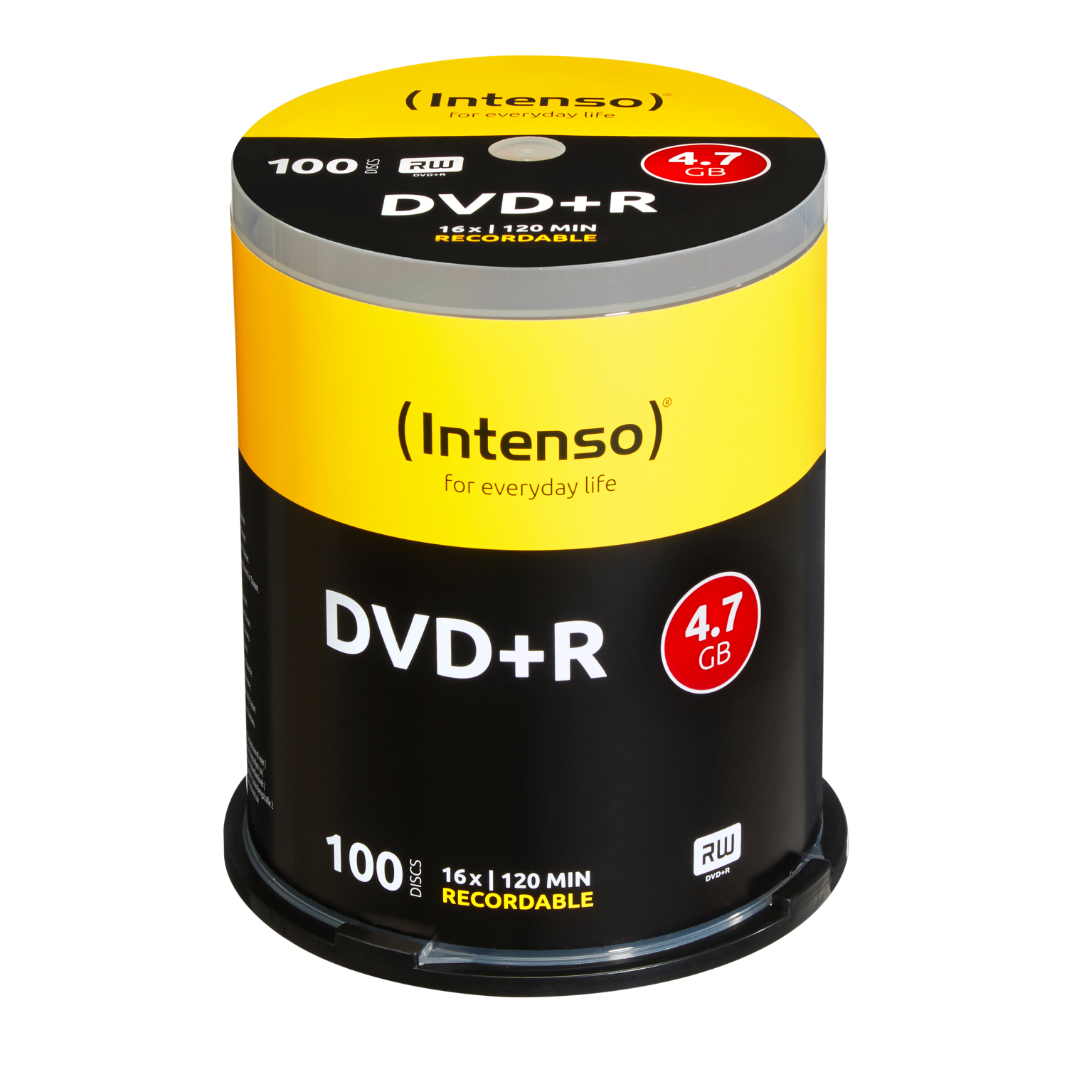 Intenso, 4111156, DVD+R, 120 mm, Tortenschachtel, 4,7 GB