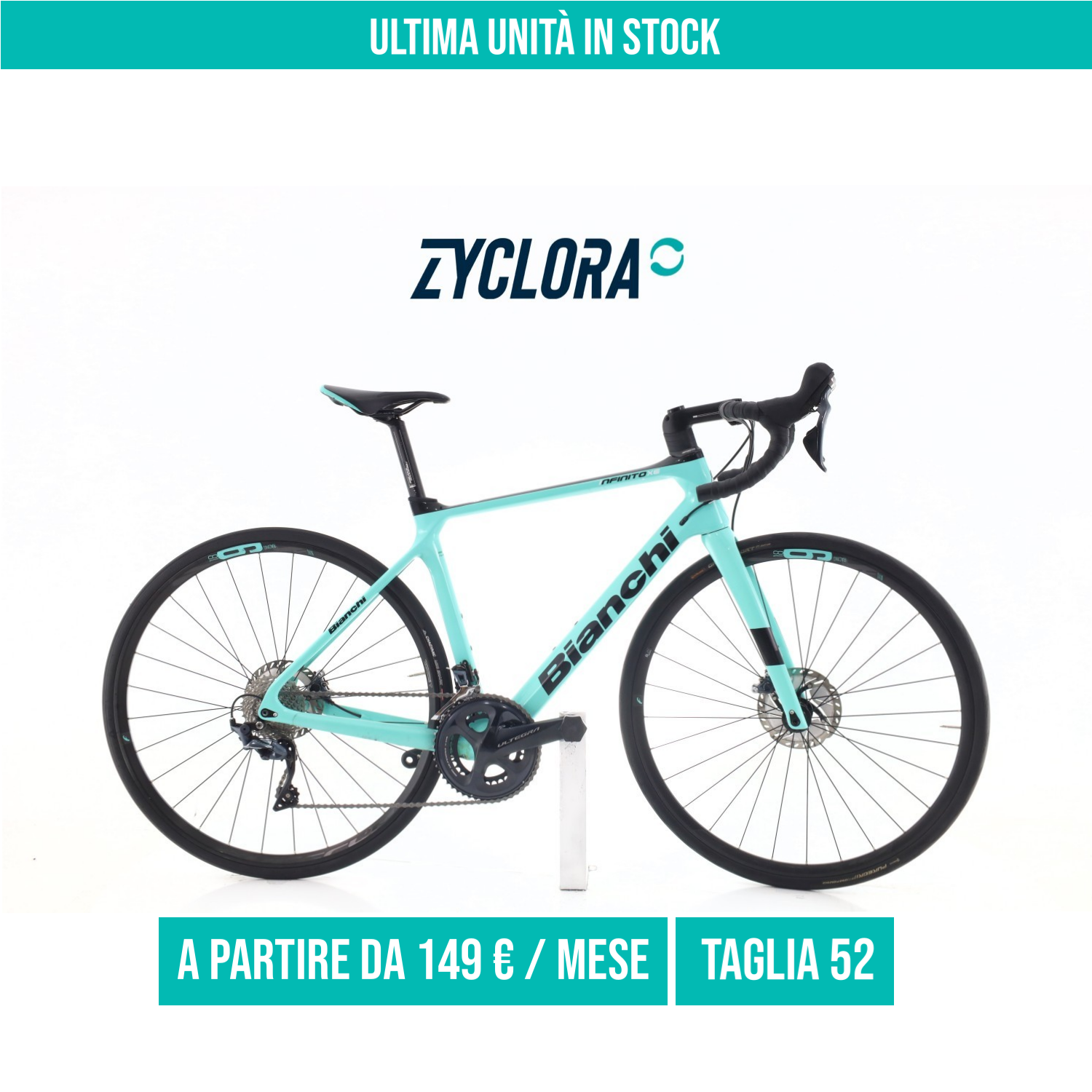 Bianchi Infinito XE taglia 52 Semi-nuova